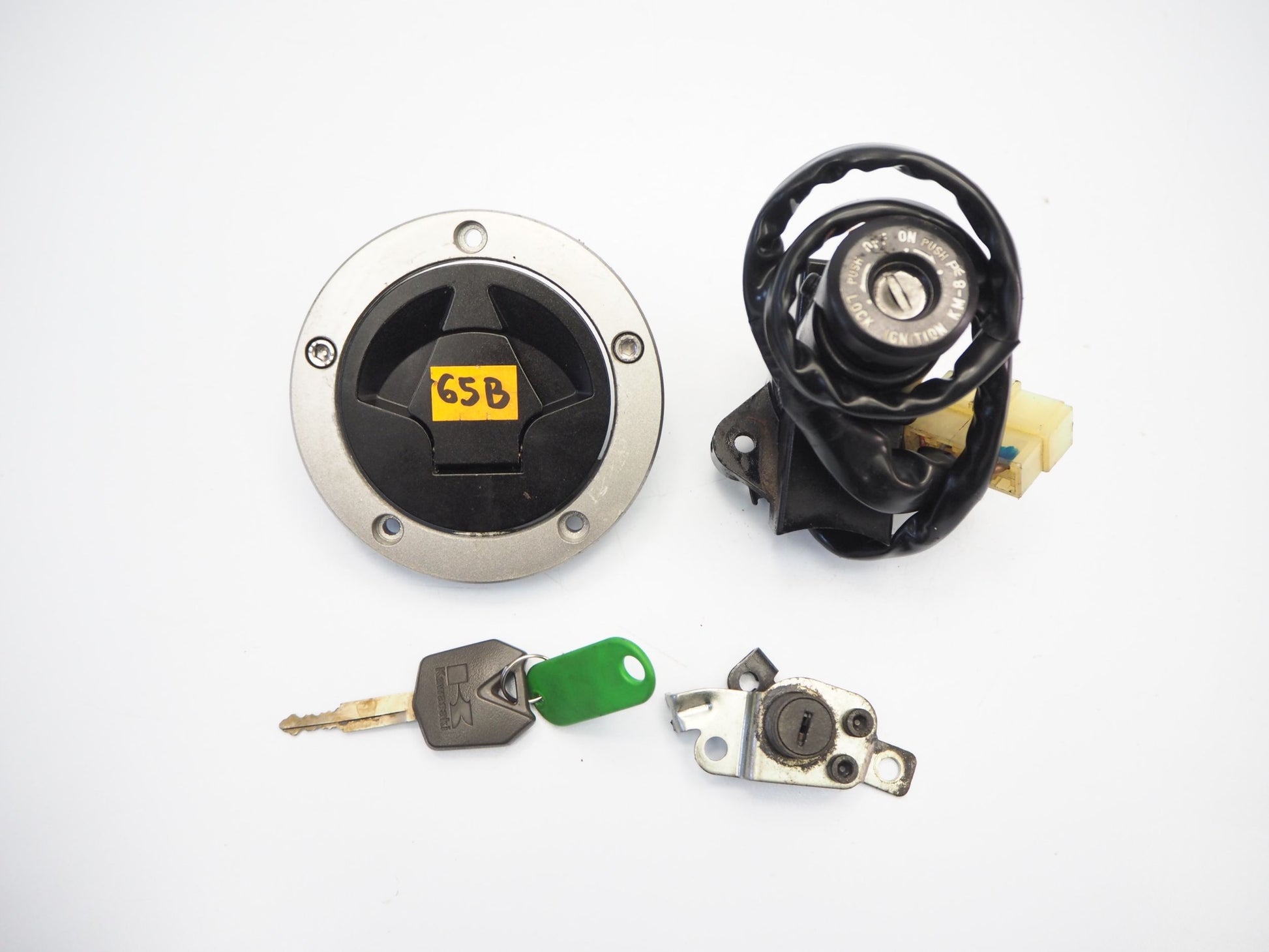 KAWASAKI 650 ER-6N 09-11 Schlosssatz Zündschloss Lock Set 7