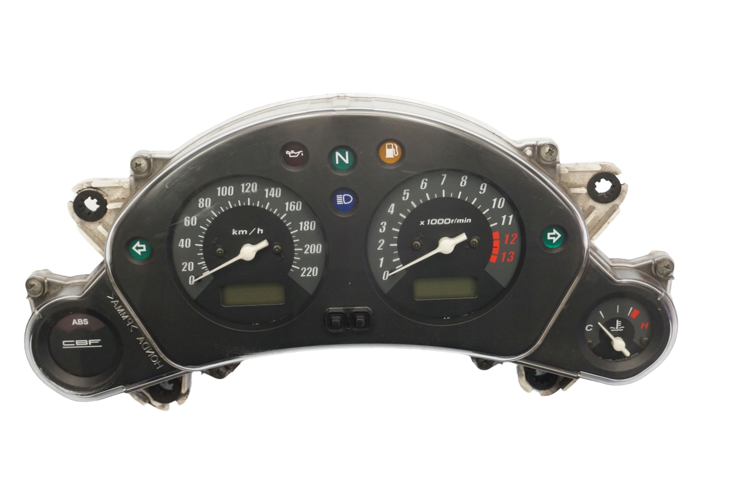 HONDA CBF 600 S PC38 04-07 Tacho Tachometer Cockpit Speedometer ABS