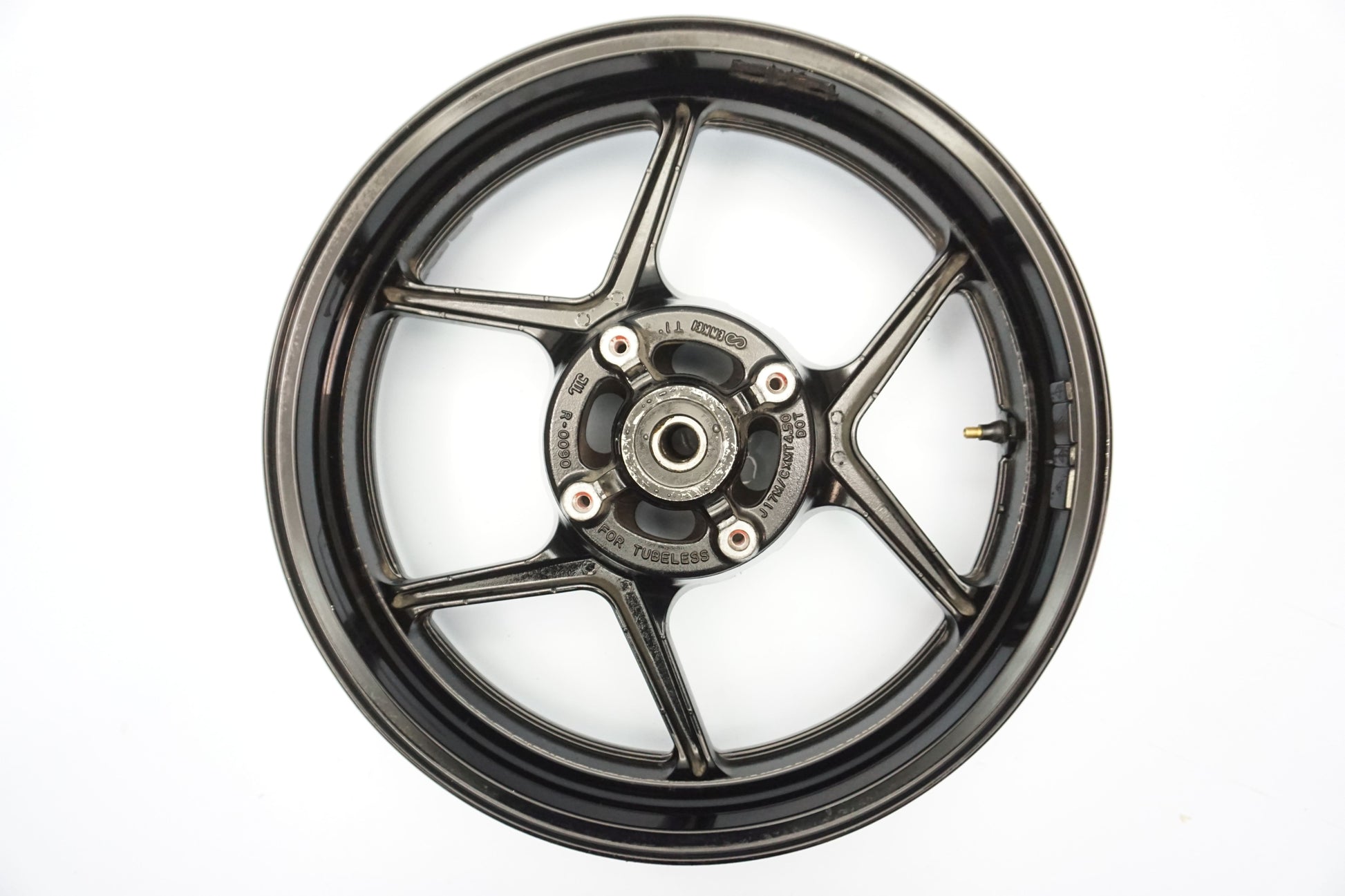 KAWASAK ER-6F 09-11 Felge hinten Wheel Hinterrad 10