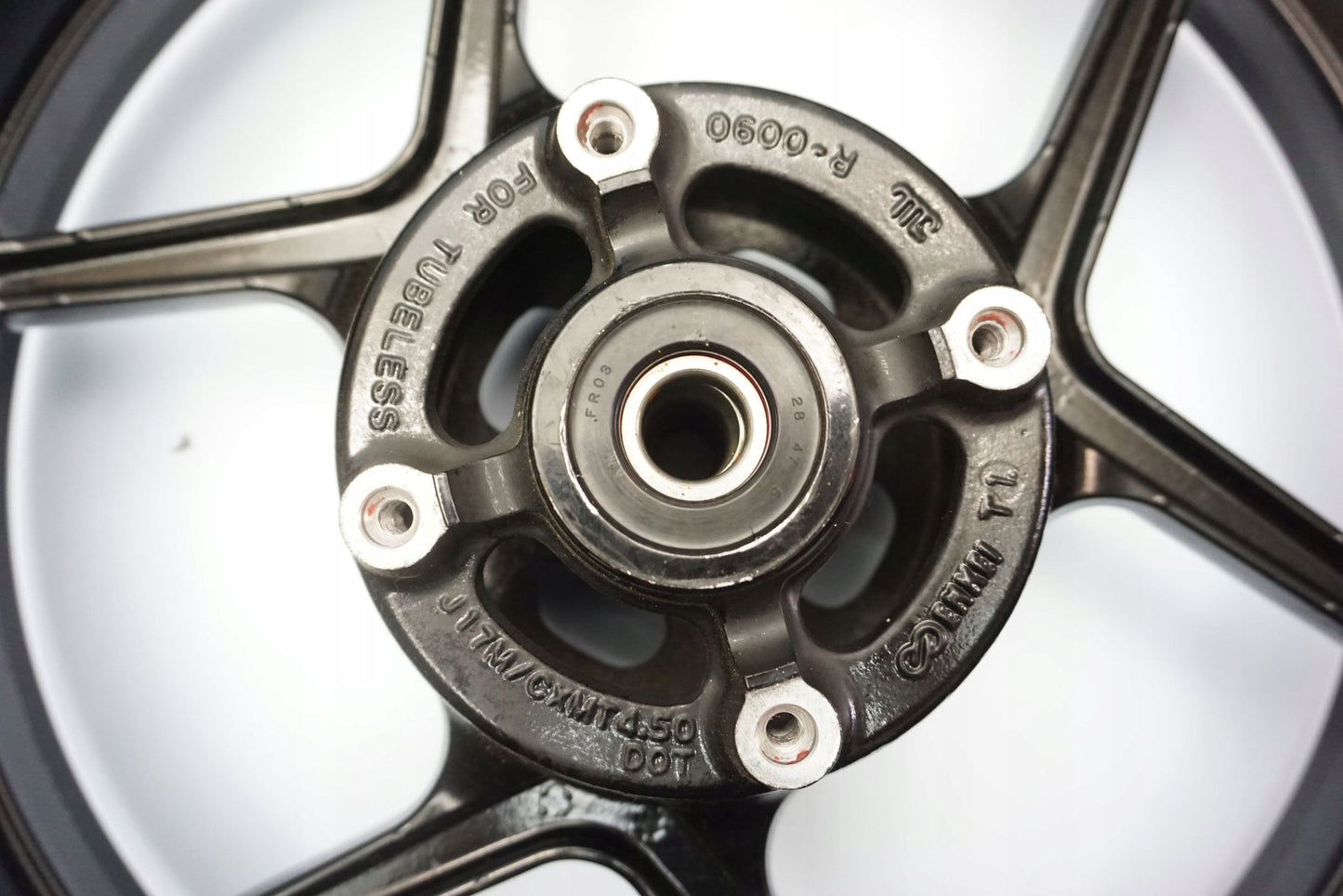 KAWASAKI 650 ER-6N 12-17 Felge hinten Wheel Hinterrad 12