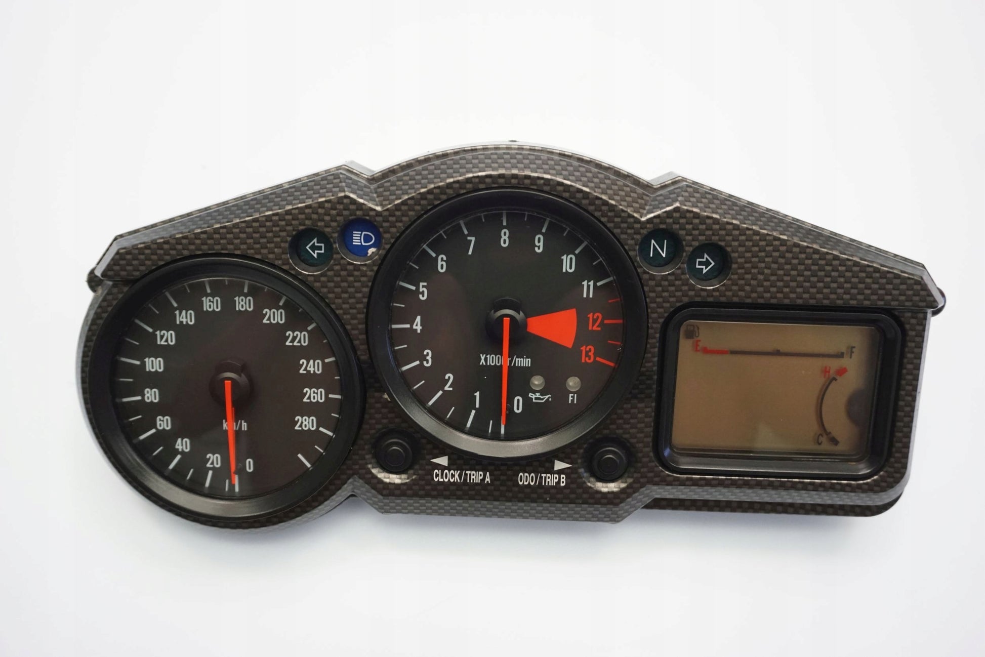 KAWASAKI ZX-12R 00-06 Tacho Tachometer Cockpit Speedometer 10