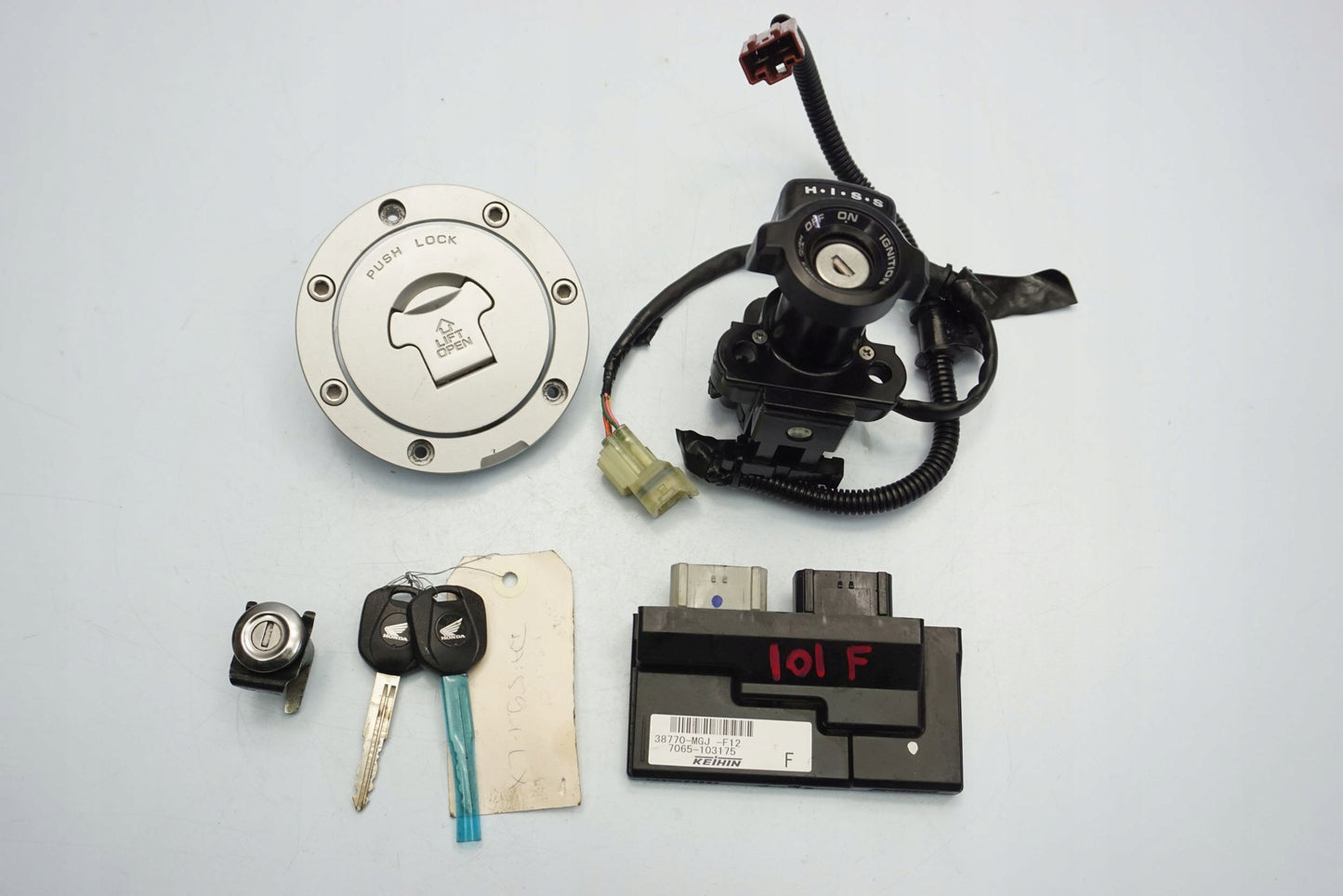 HONDA CBF 1000 10-17 Schlosssatz Zündschloss Lock Set