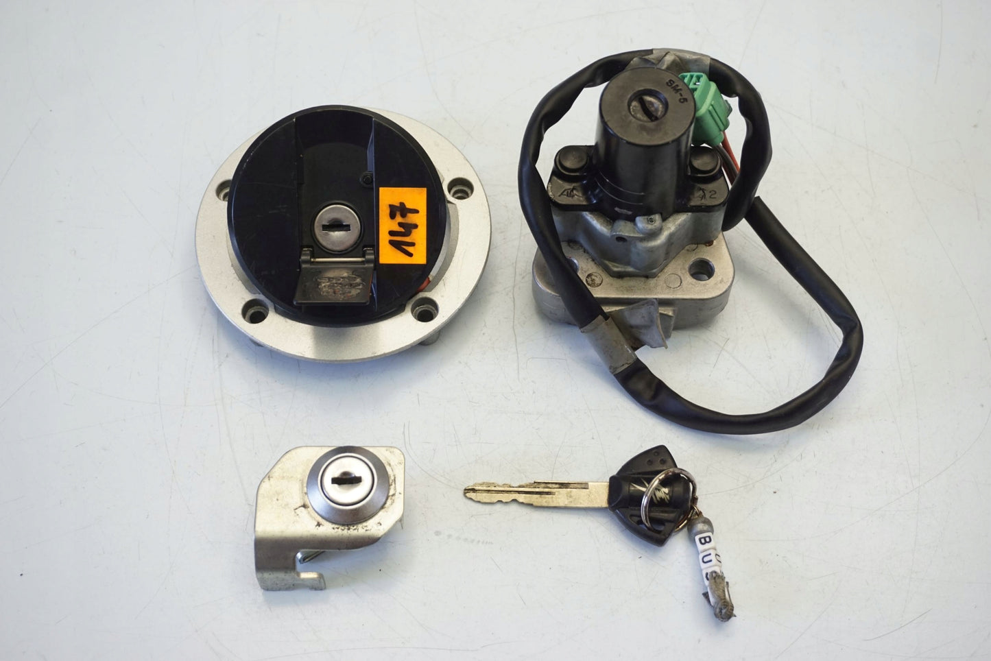 SUZUKI GSX-R 1300 HAYABUSA 08-16 Schlosssatz Zündschloss Lock Set