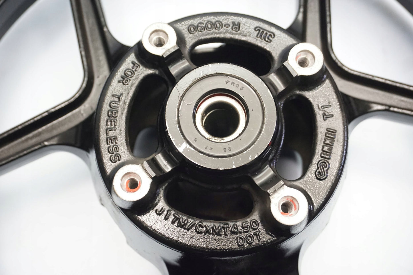 KAWASAKI 650 ER-6N 12-17 Felge hinten Wheel Hinterrad 5