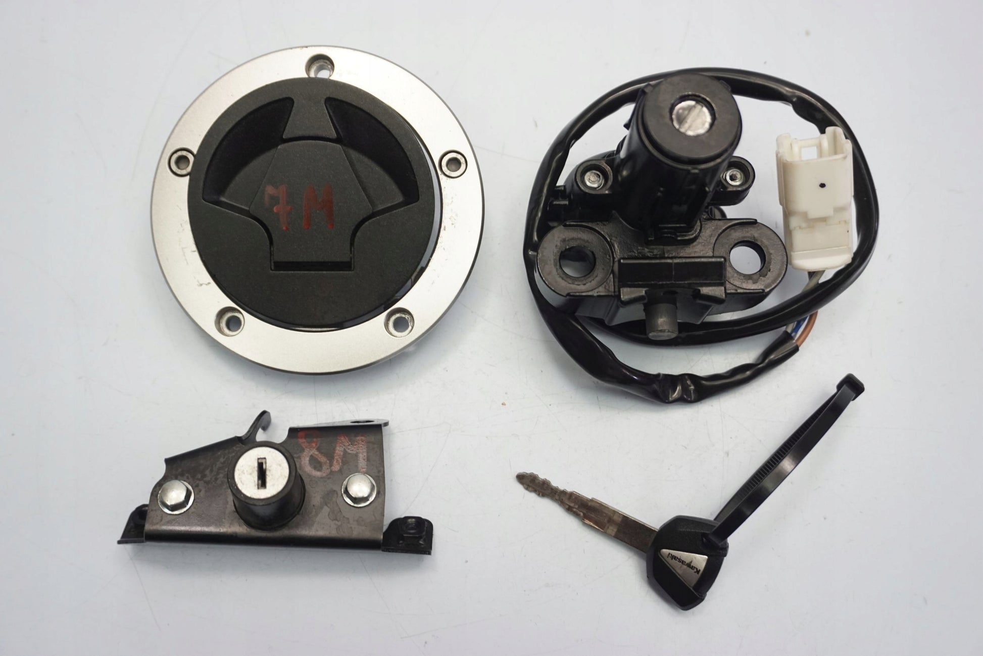 KAWASAKI 650 ER-6N 12-17 Schlosssatz Zündschloss Lock Set 10