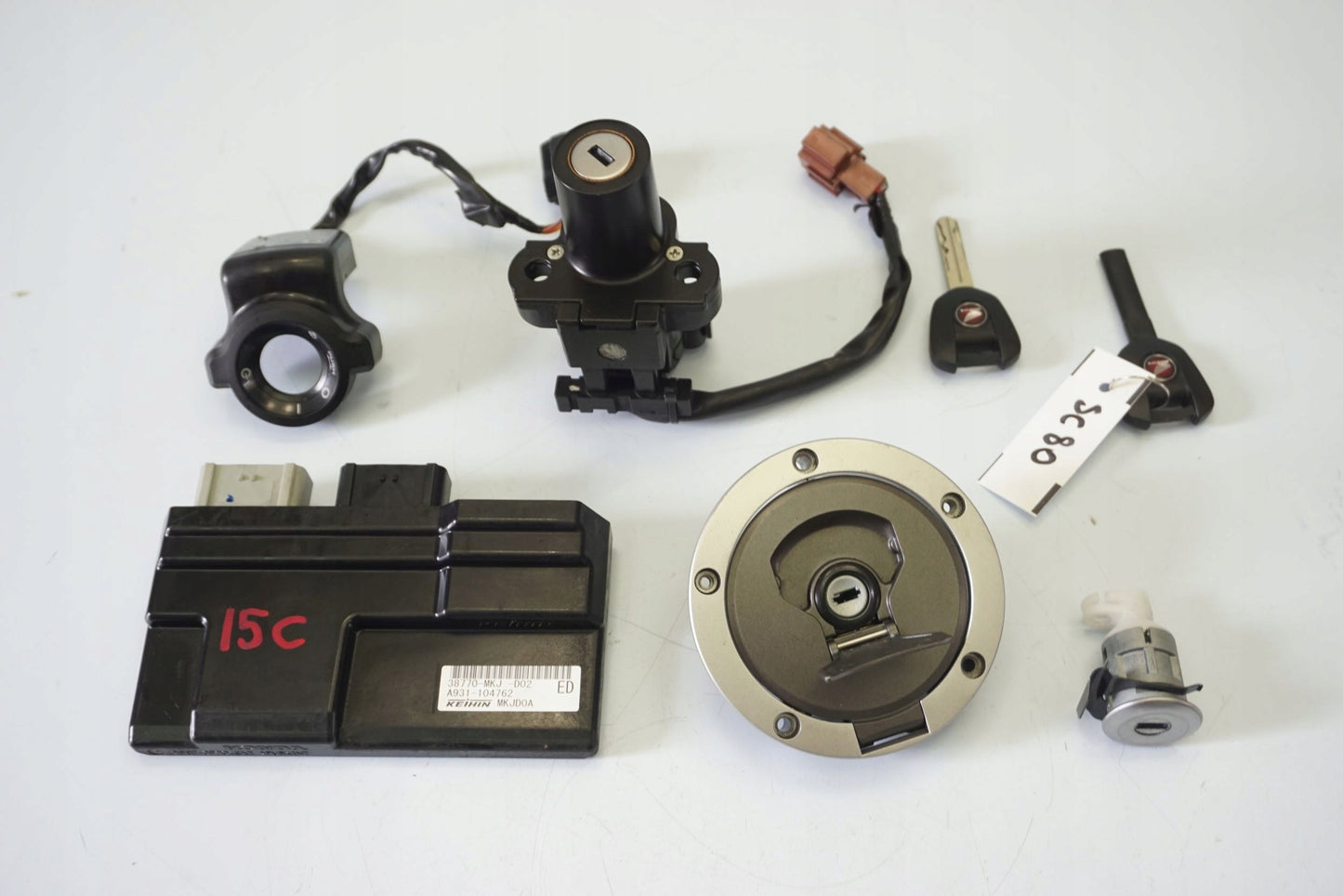 HONDA CB 1000 R SC80 Schlosssatz Zündschloss Lock Set