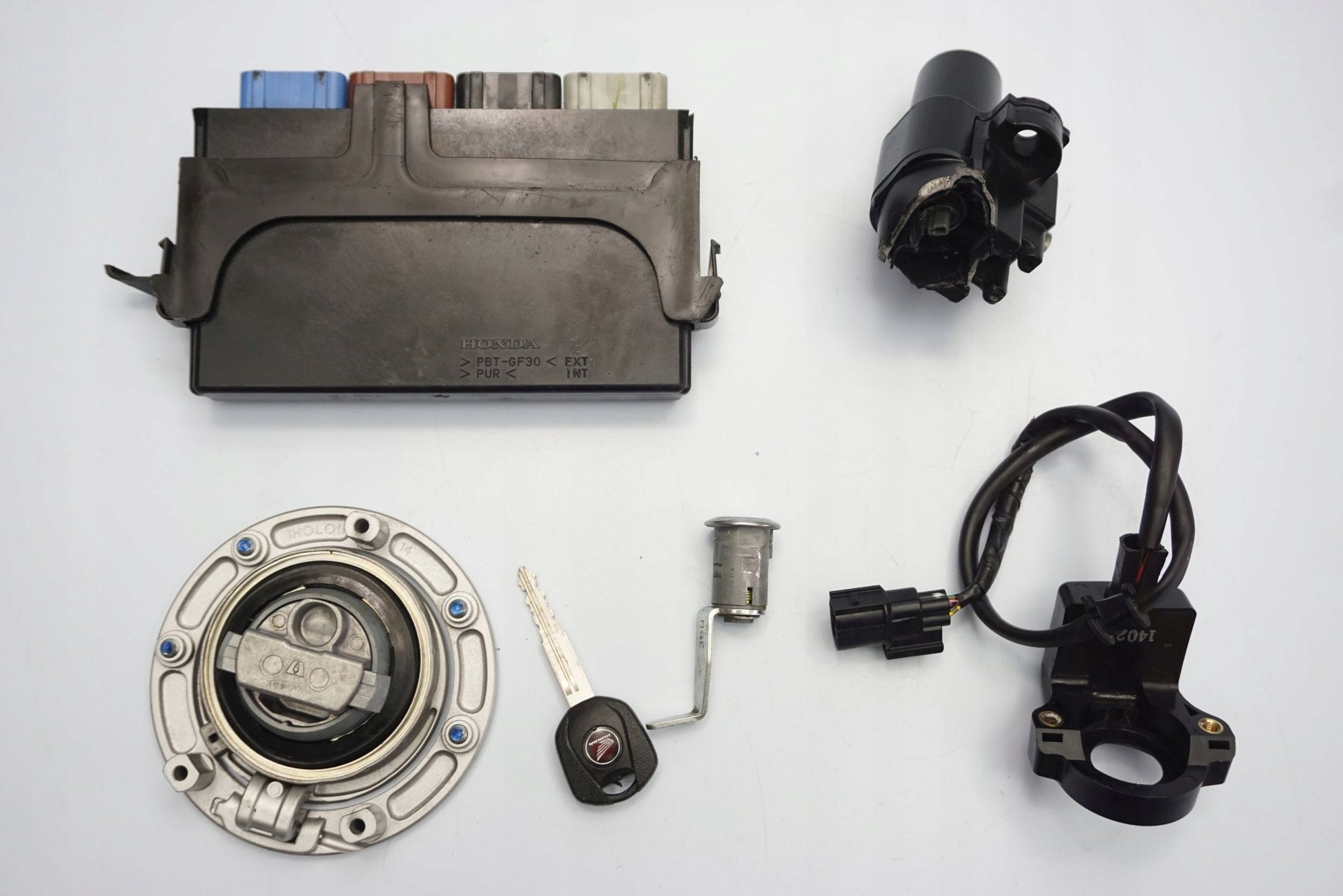 HONDA VFR 1200 F 09-16 Schlosssatz Zündschloss Lock Set 2