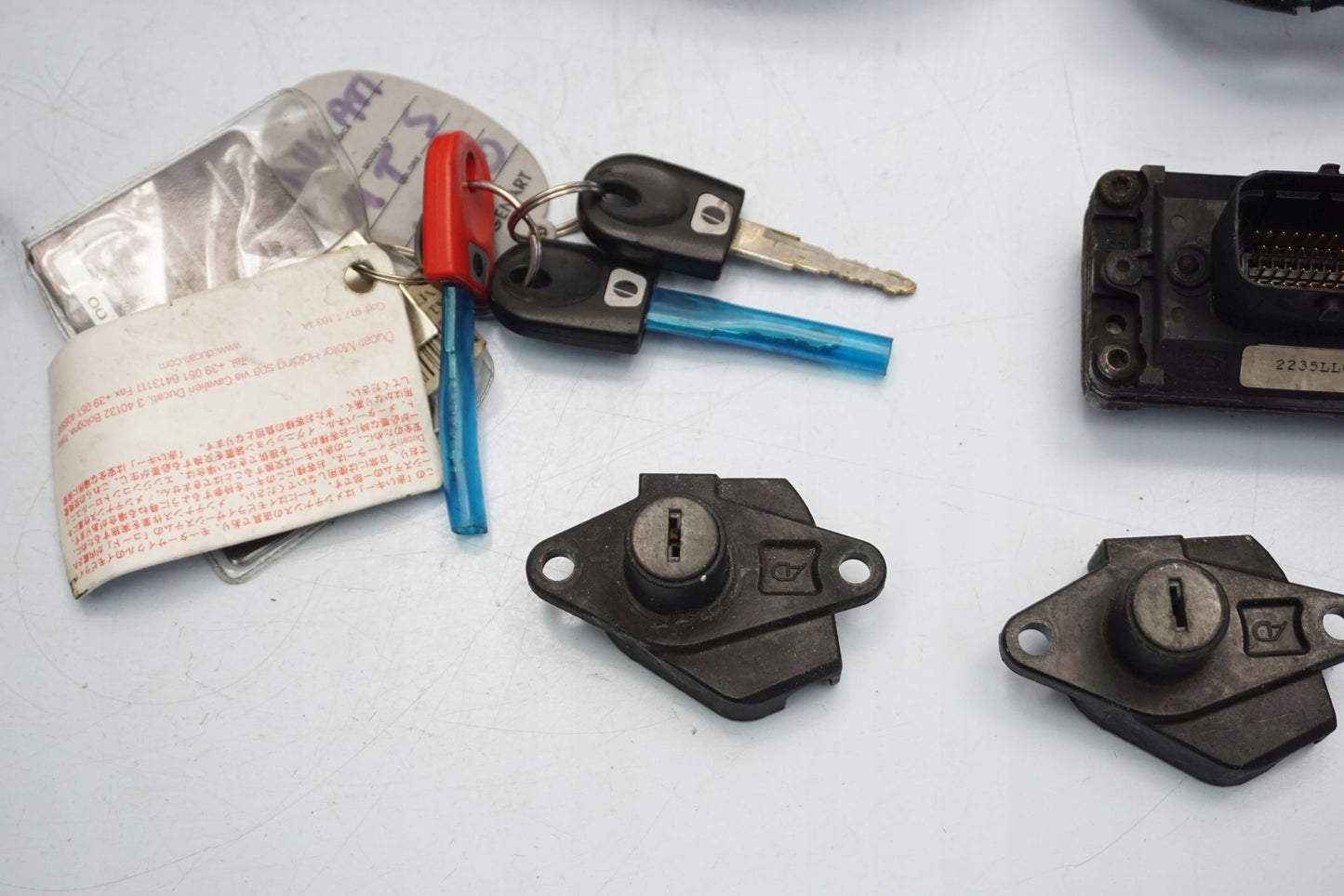 DUCATI MULTISTRADA 1100 07-10 Schlosssatz Zündschloss Lock Set