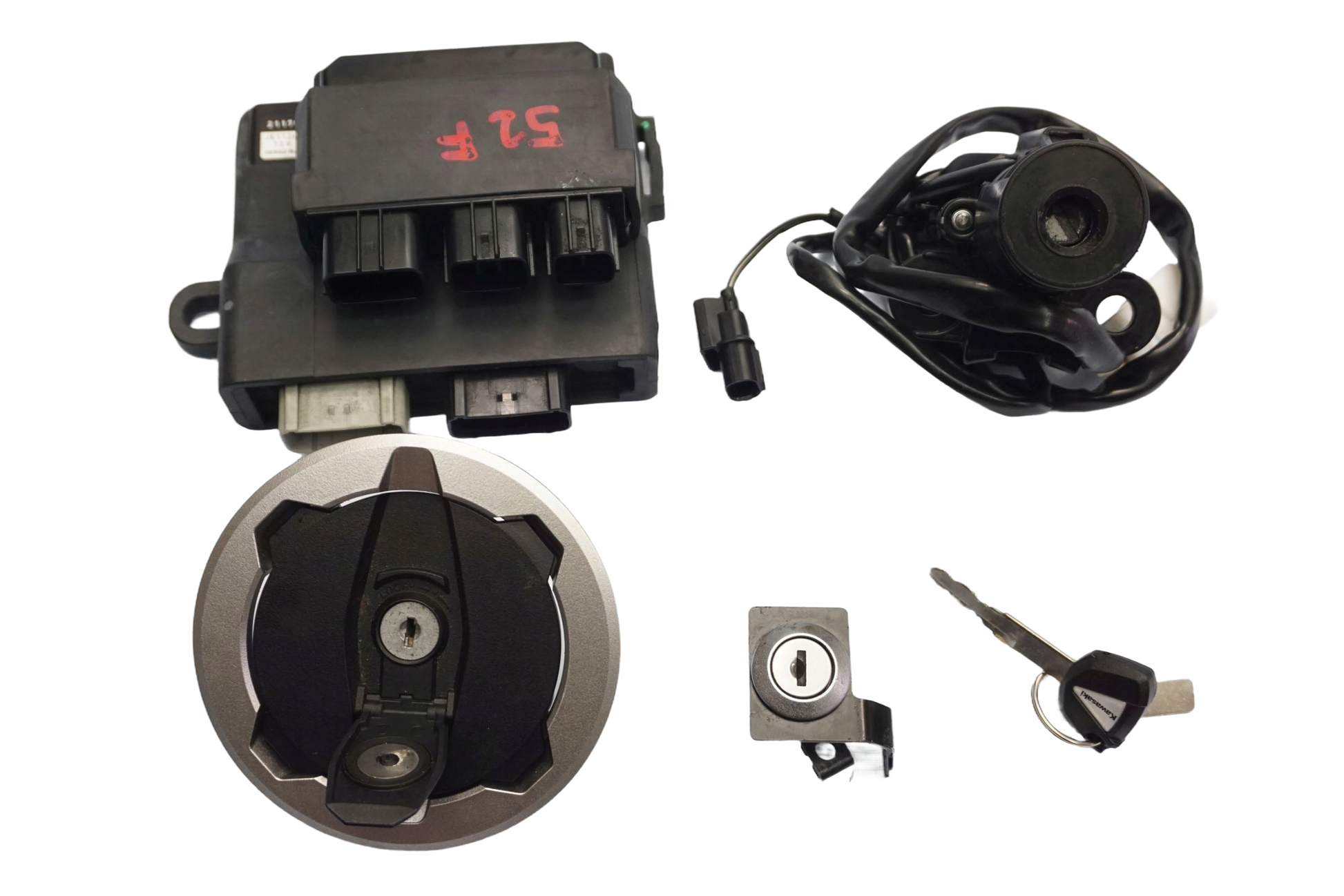 KAWASAKI Z-900 17-19 Schlosssatz Zündschloss Lock Set 1