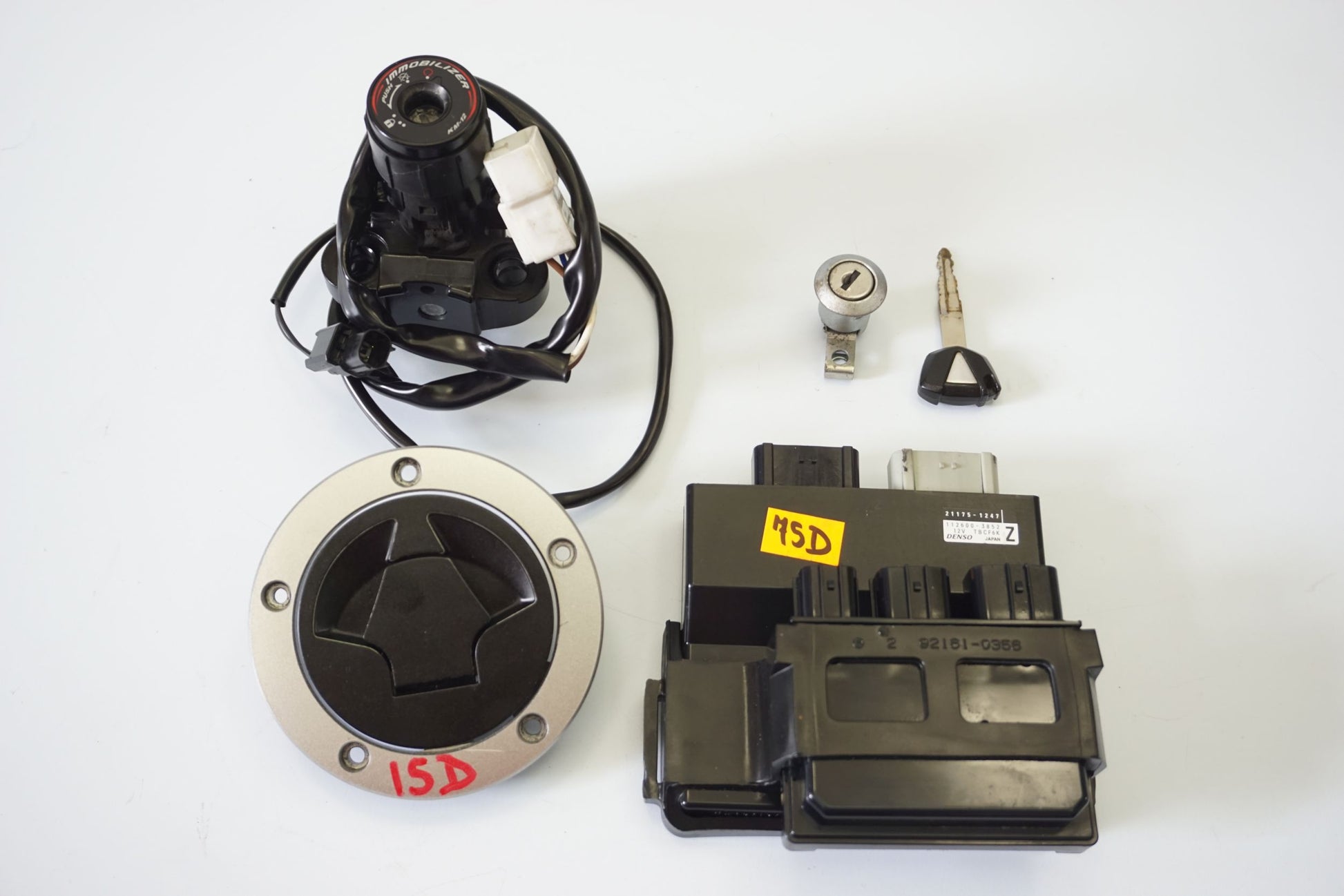 KAWASAKI Z1000 SX 17-19 Schlosssatz Zündschloss Lock Set 12