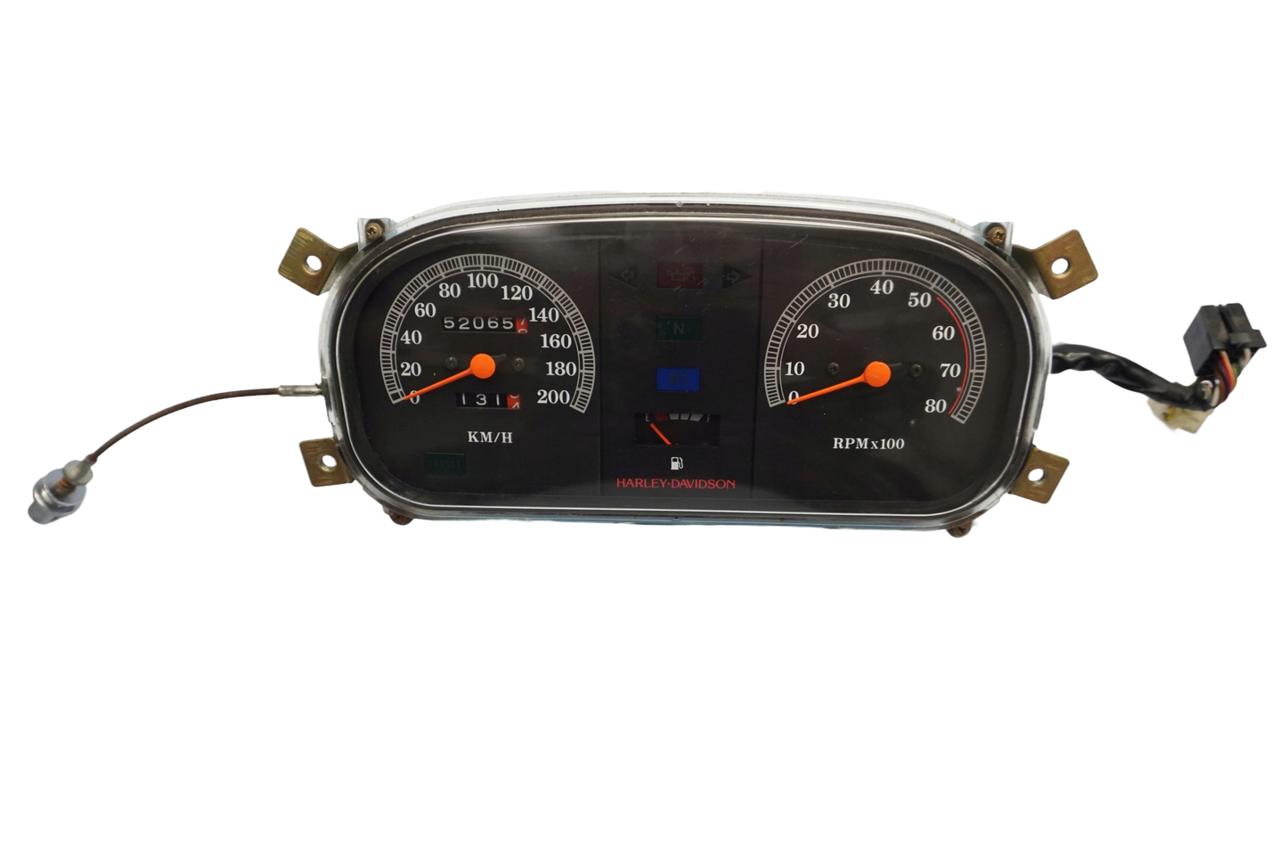 HARLEY DAVIDSON ELECTRA GLIDE Tacho Tachometer Cockpit Speedometer