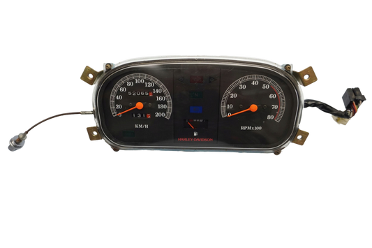 HARLEY DAVIDSON ELECTRA GLIDE Tacho Tachometer Cockpit Speedometer