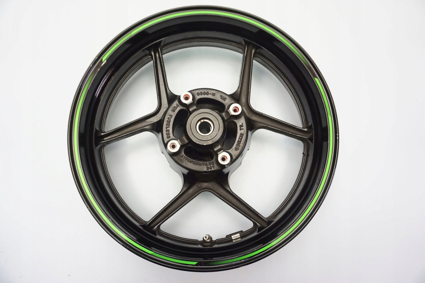 KAWASAKI ER-6F 650 12-17 Felge hinten Wheel Hinterrad 10