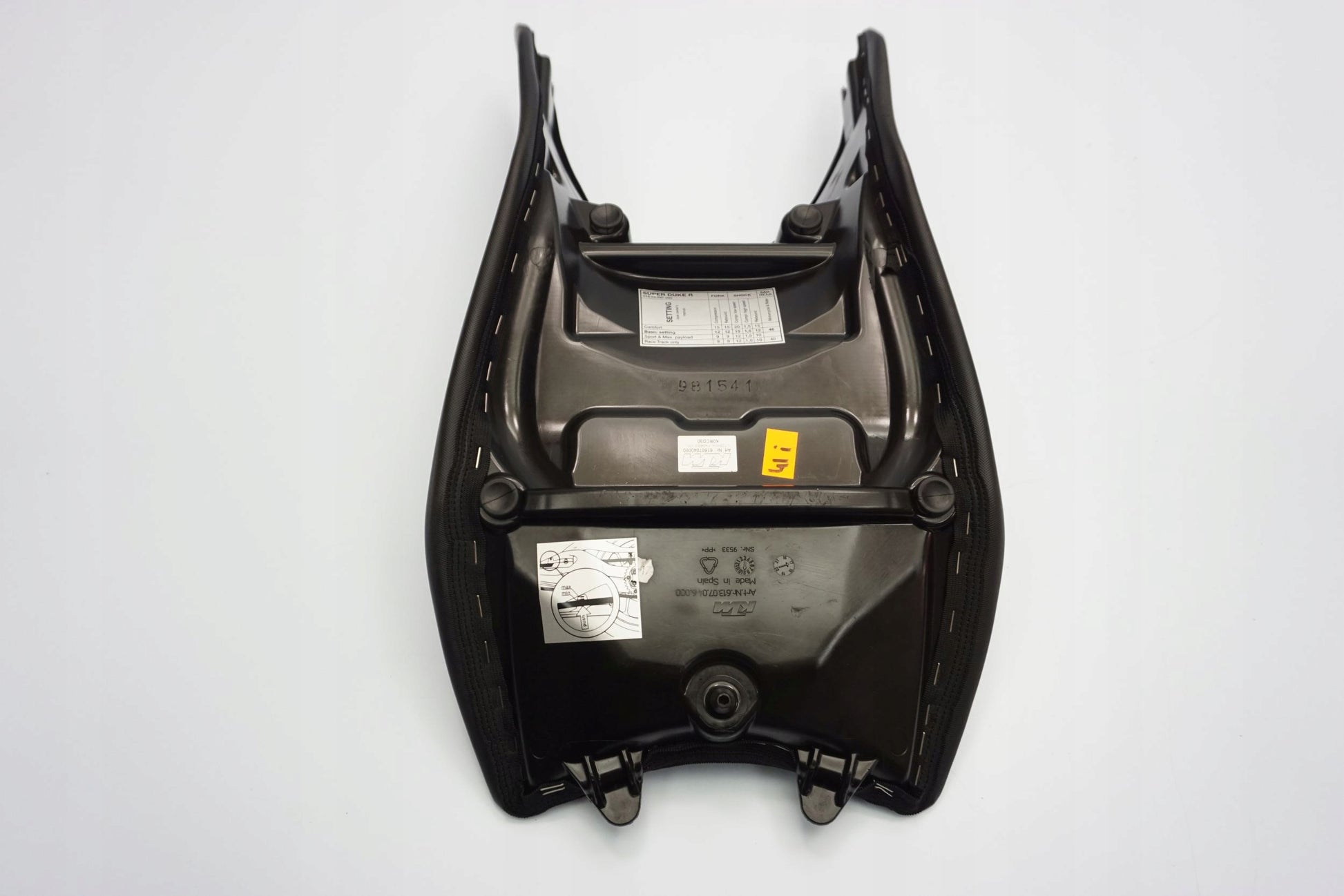 KTM 1290 SUPER DUKE R 17-20 Sitzbank Fahrersitz Sitz vorne seat 5