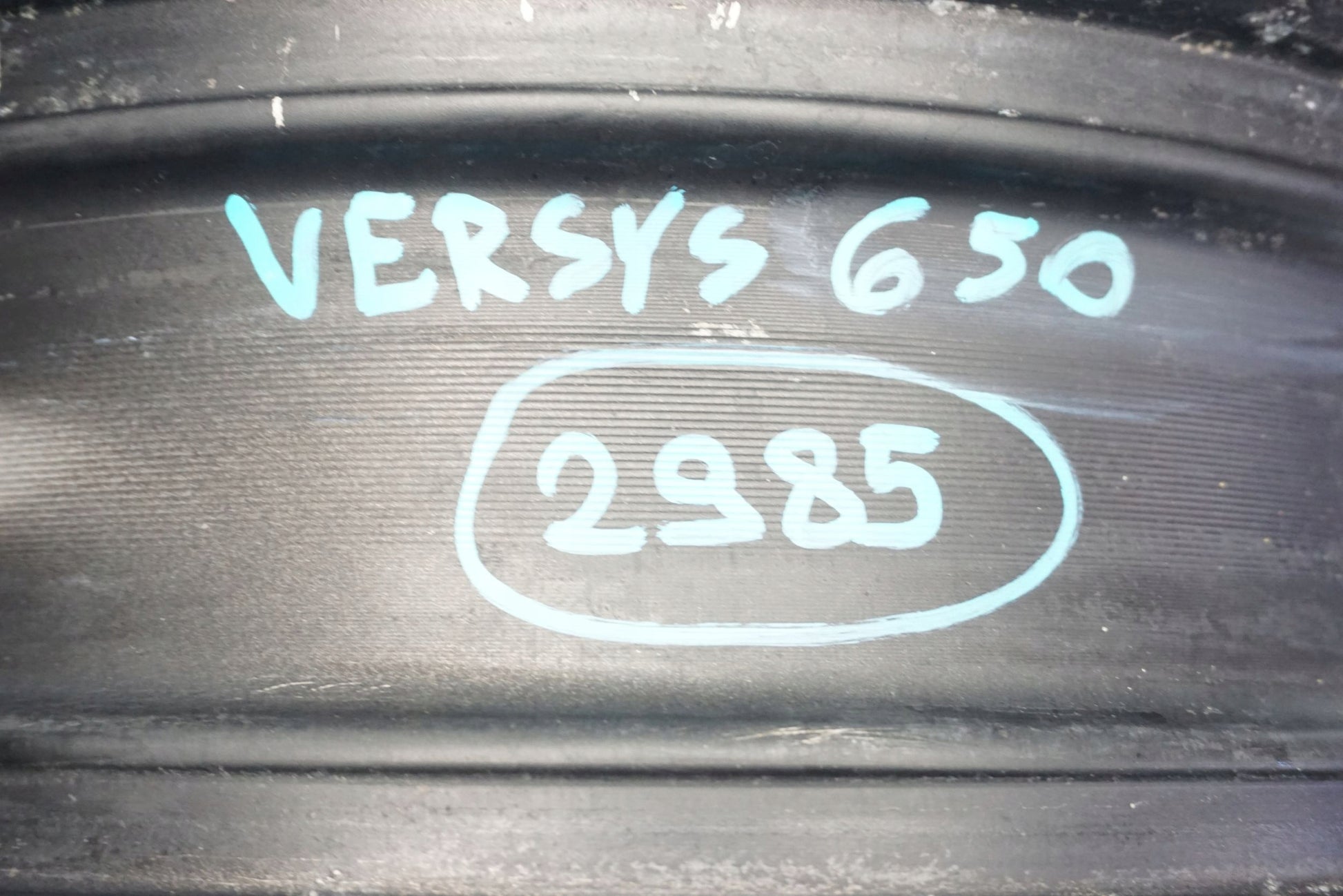 KAWASAKI VERSYS 650 07-09 Felge hinten Wheel Hinterrad 5