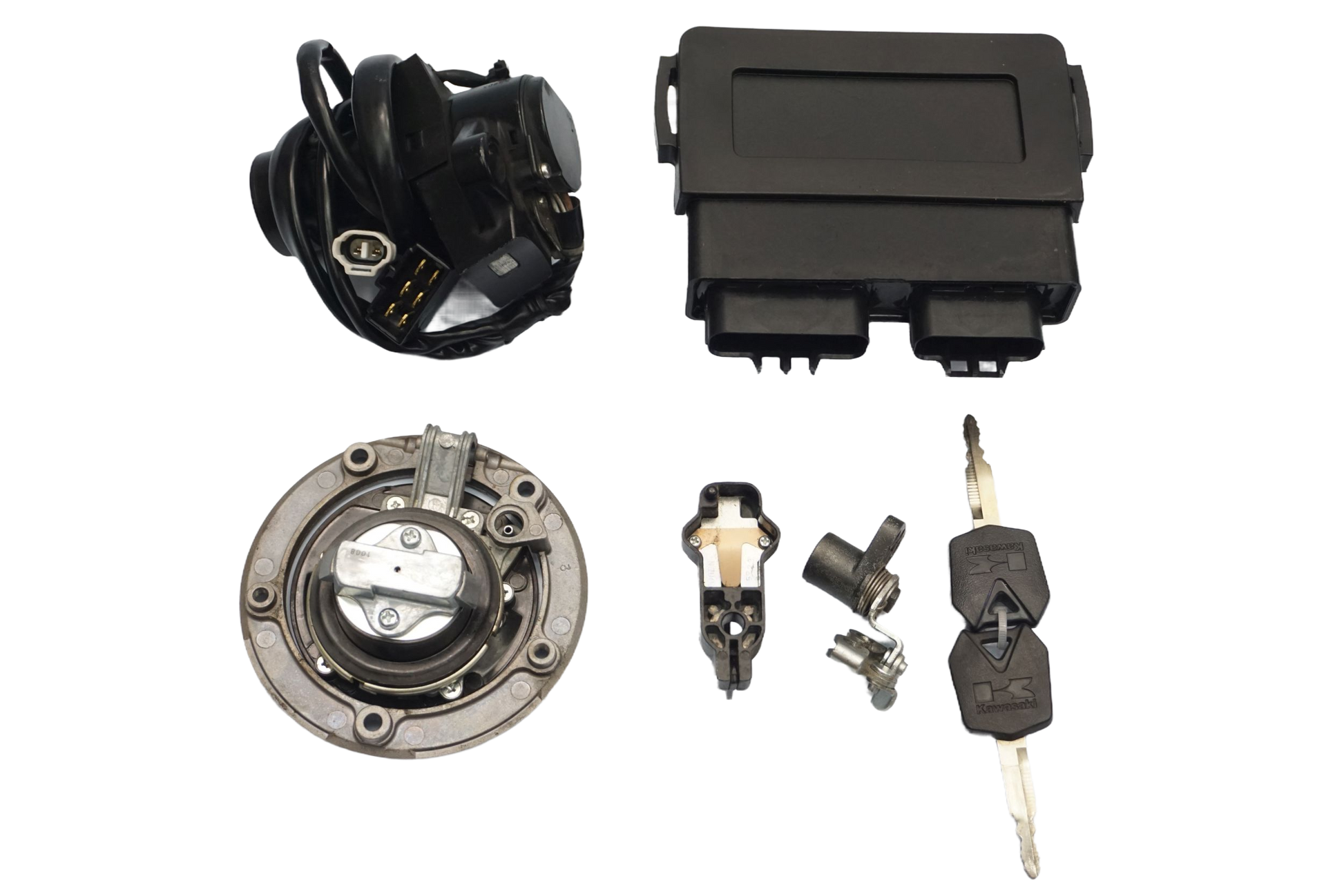 KAWASAKI ZZR-1400 05-11 Schlosssatz Zündschloss Lock Set 1