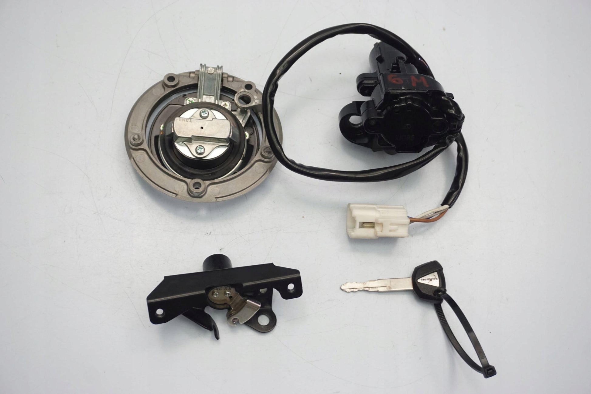 KAWASAKI 650 ER-6N 12-17 Schlosssatz Zündschloss Lock Set 4