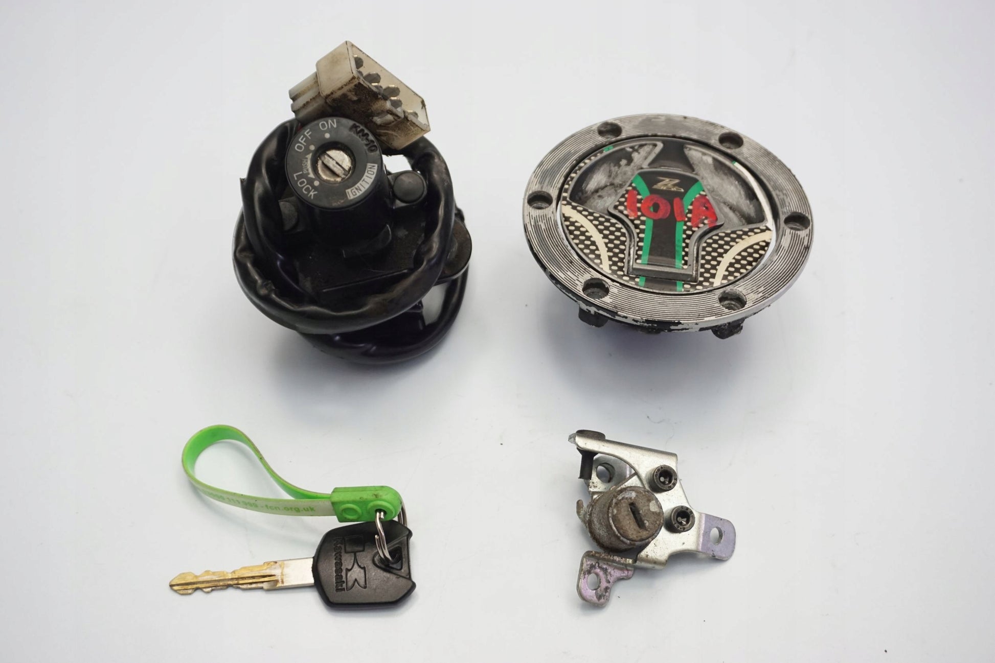 KAWASAKI Z-300 15-18 Schlosssatz Zündschloss Lock Set 13