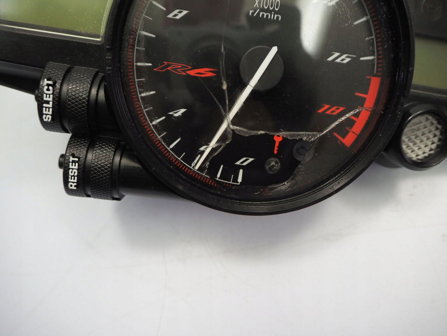 YAMAHA YZF-R6 RJ15 08-15 Tacho Tachometer Cockpit Speedometer