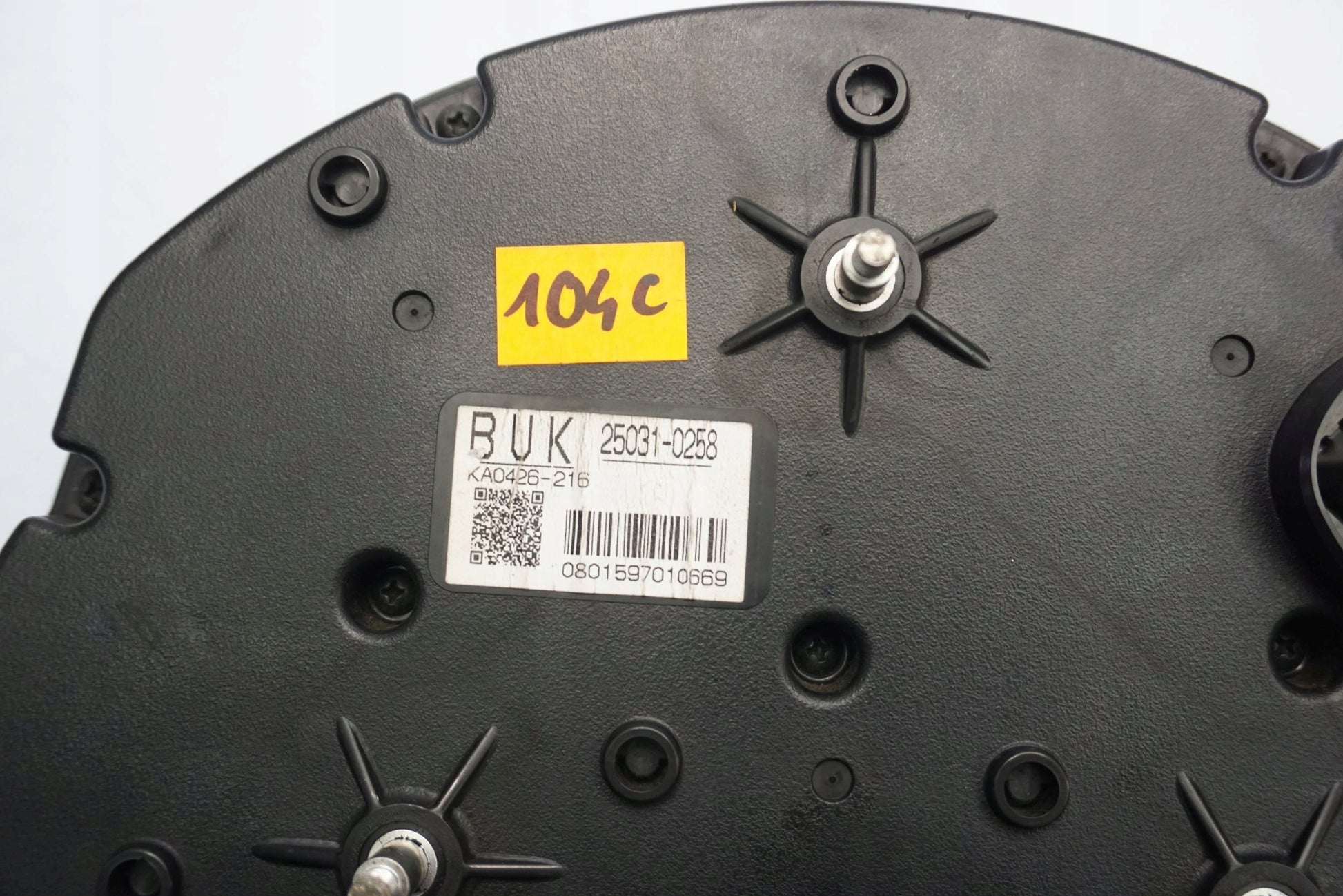 KAWASAKI ZZR-1400 05-11 Tacho Tachometer Cockpit Speedometer 3