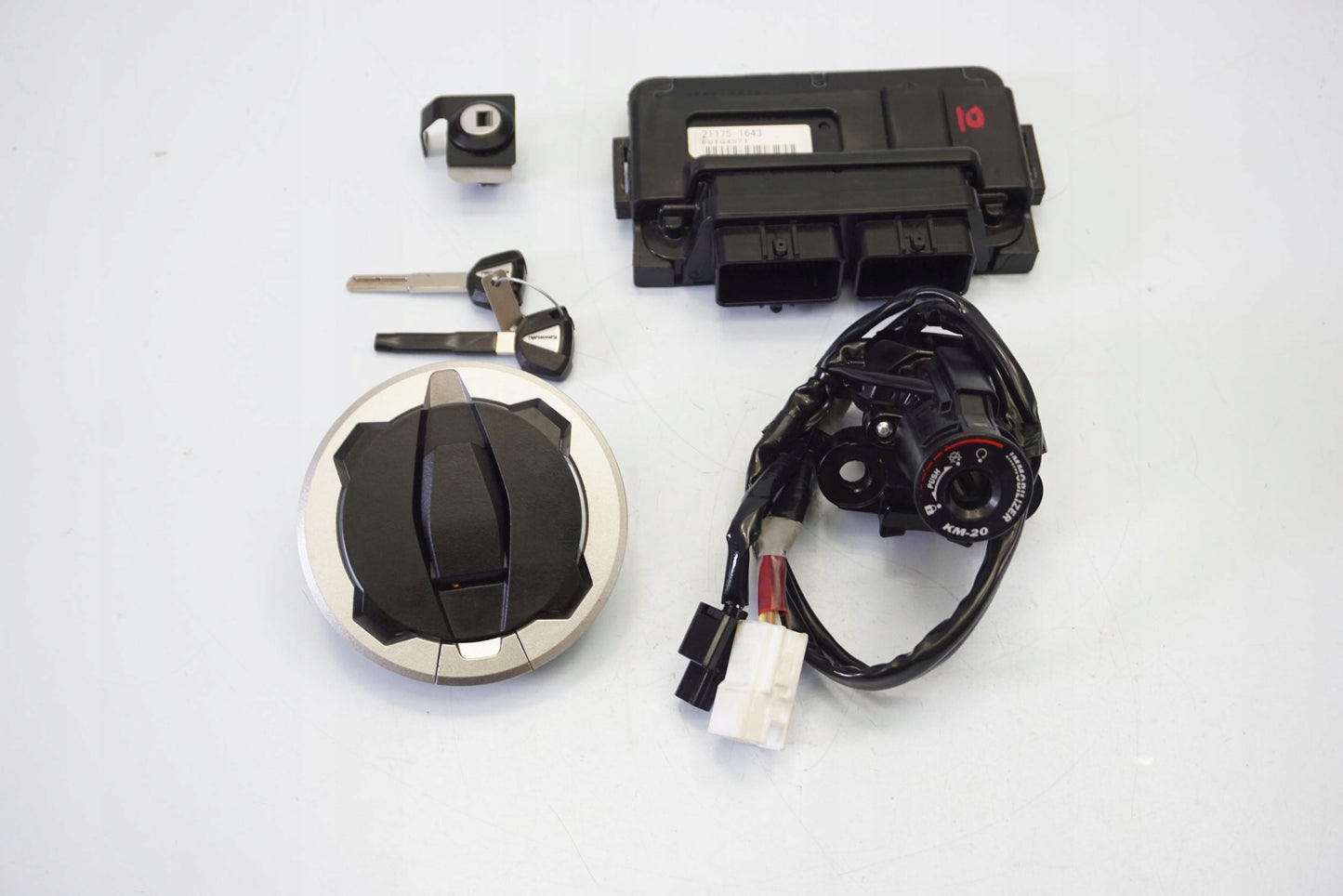 KAWASAKI ZX-10R 21-22 Schlosssatz Zündschloss Lock Set 3