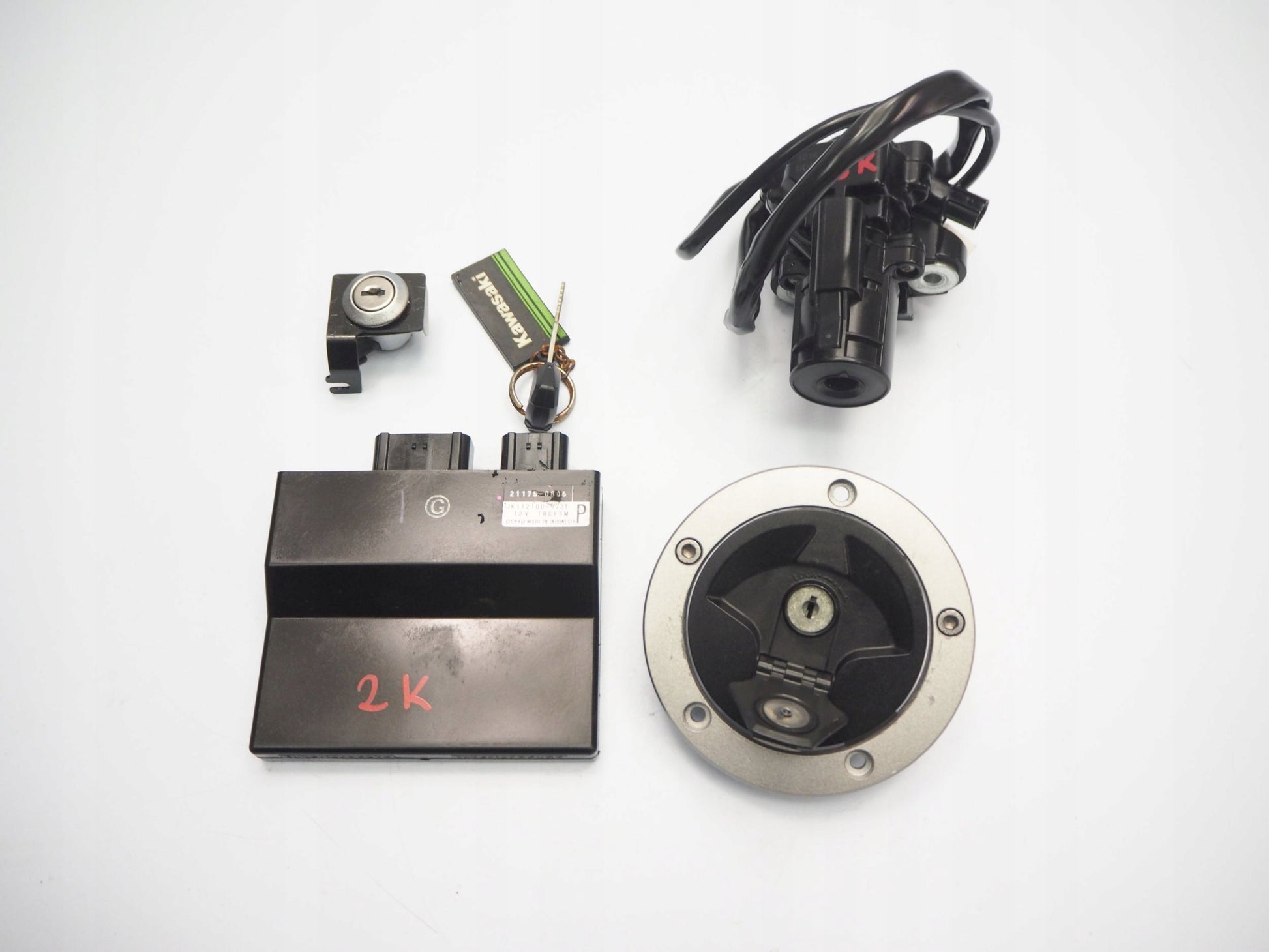 KAWASAKI Z-800 13-17 Schlosssatz Zündschloss Lock Set 2