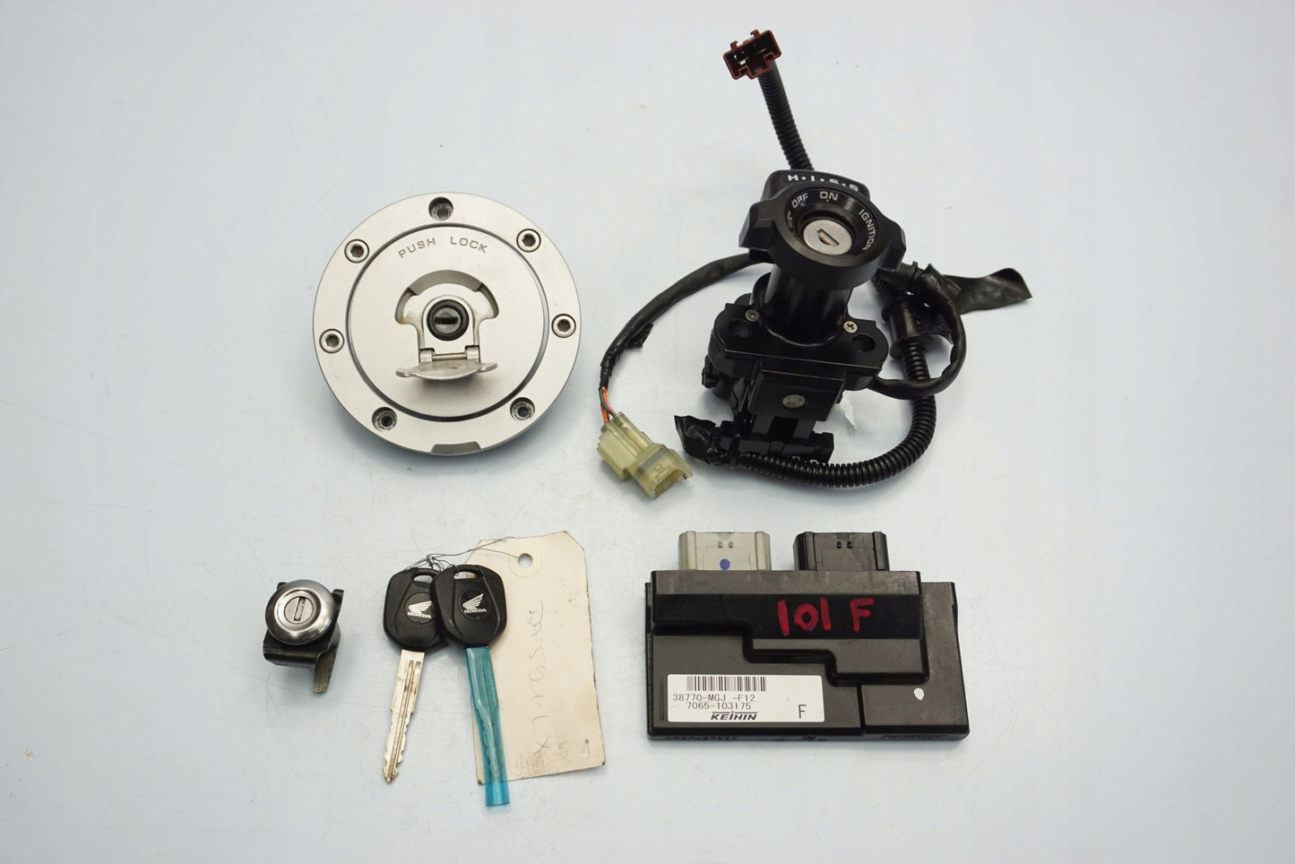 HONDA CBF 1000 10-17 Schlosssatz Zündschloss Lock Set