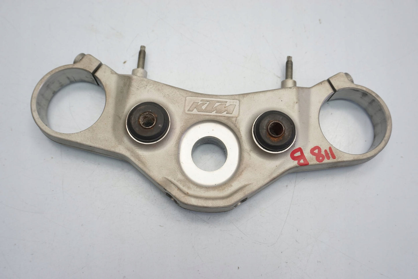 KTM 690 DUKE 12-15 obere Gabelbrücke Triple Clamp oben 6