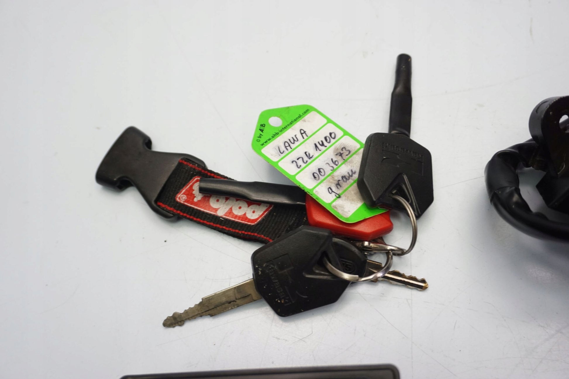 KAWASAKI ZZR-1400 05-11 Schlosssatz Zündschloss Lock Set 16