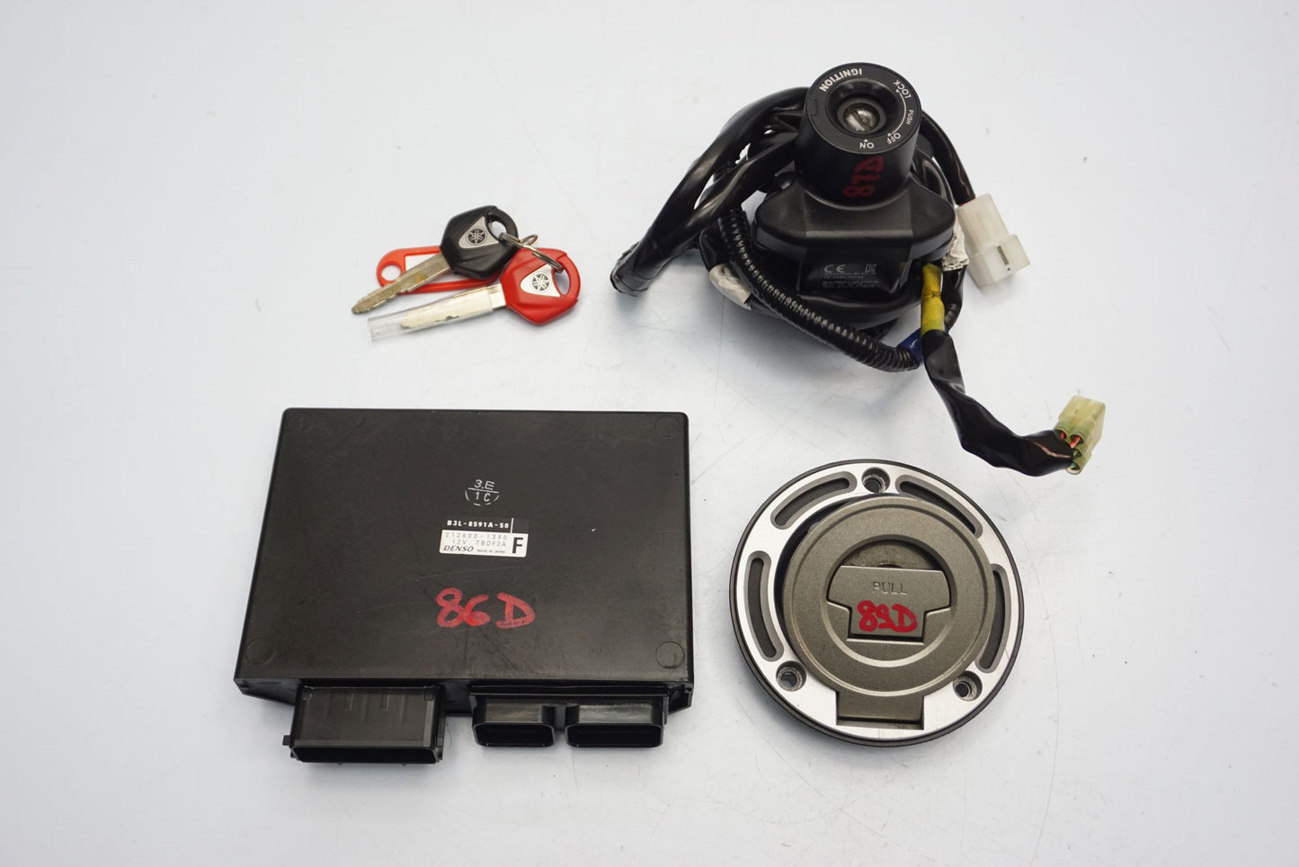 YAMAHA YZF-R1 1000 RN65 20- Schlosssatz Zündschloss Lock Set