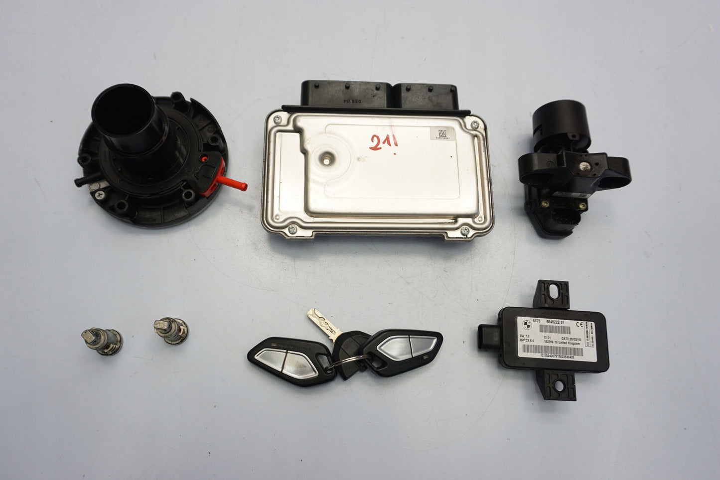 BMW R 1200 RT K52 14-16 Schlosssatz Zündschloss Lock Set