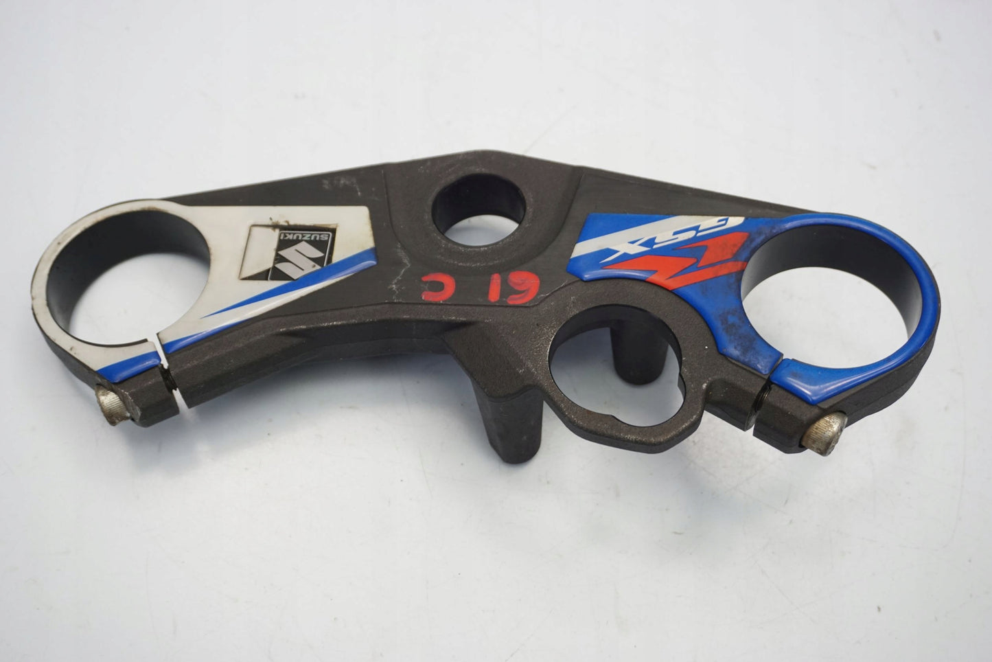 SUZUKI GSX-R 600 750 K8 K9 L0 obere Gabelbrücke Triple Clamp oben