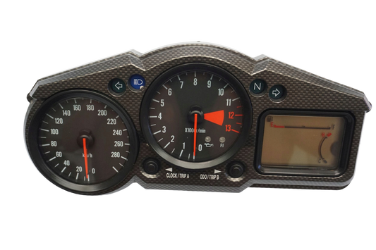 KAWASAKI ZX-12R 00-06 Tacho Tachometer Cockpit Speedometer 1