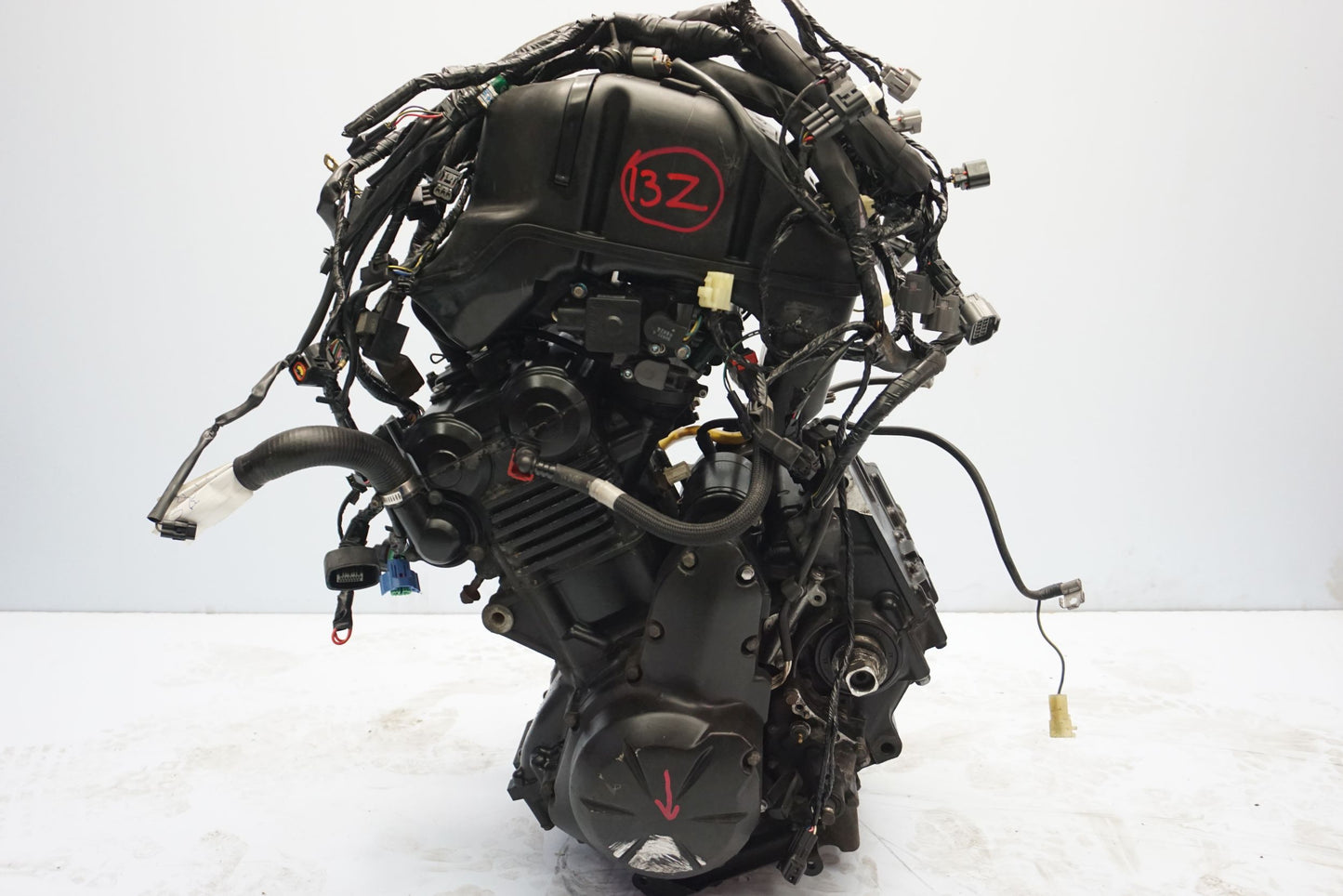 KAWASAKI 650 ER-6N 09-11 Motor Motorblock Engine 6