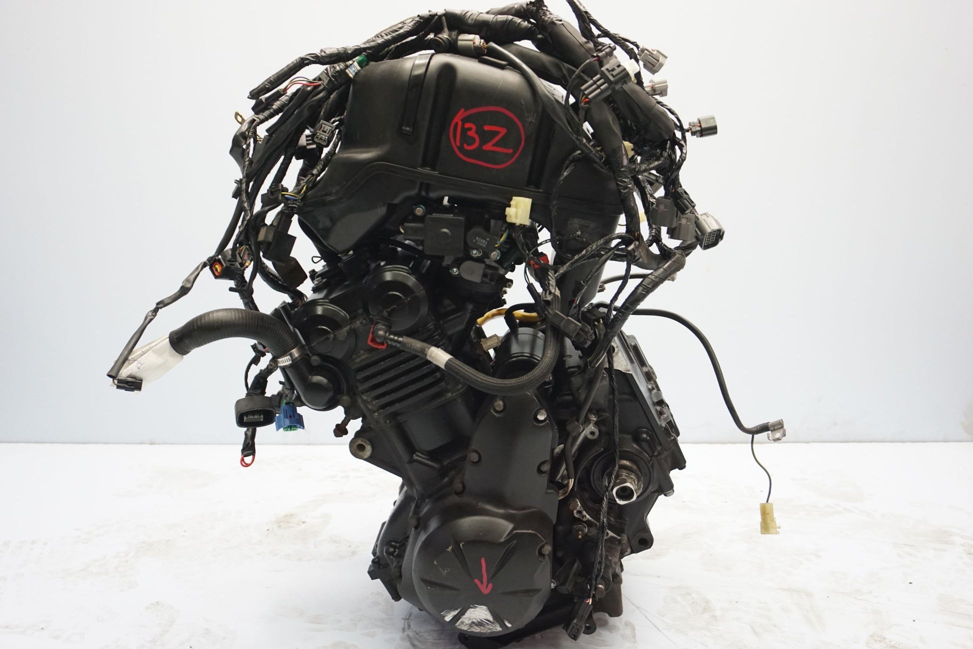 KAWASAKI 650 ER-6N 09-11 Motor Motorblock Engine 6