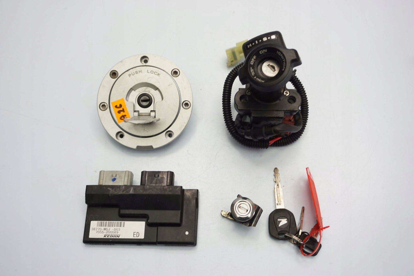 HONDA CBF 1000 10-17 Schlosssatz Zündschloss Lock Set