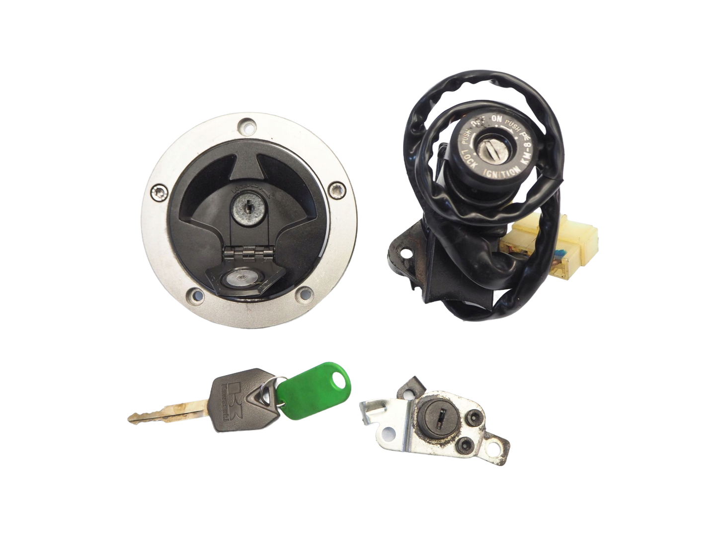 KAWASAKI 650 ER-6N 09-11 Schlosssatz Zündschloss Lock Set 1
