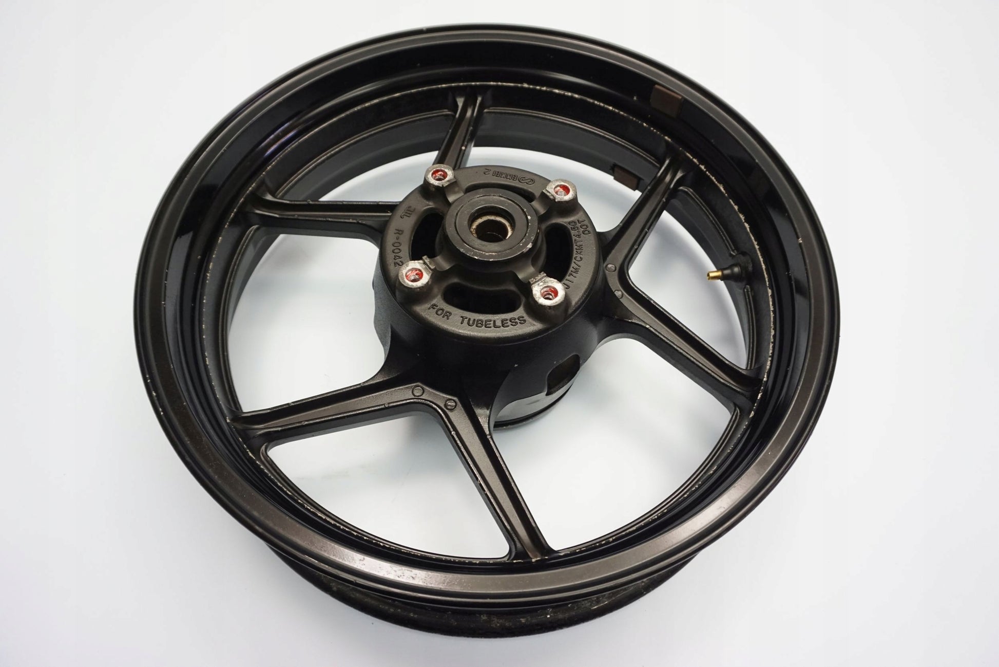 KAWASAKI VERSYS 650 07-09 Felge hinten Wheel Hinterrad 9