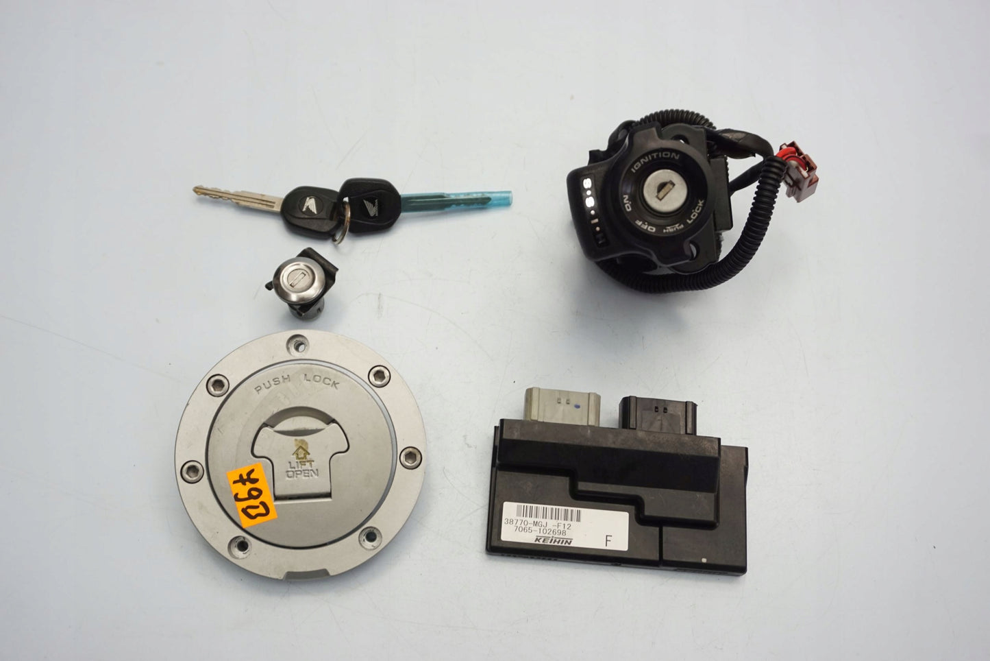 HONDA CBF 1000 10-17 Schlosssatz Zündschloss Lock Set