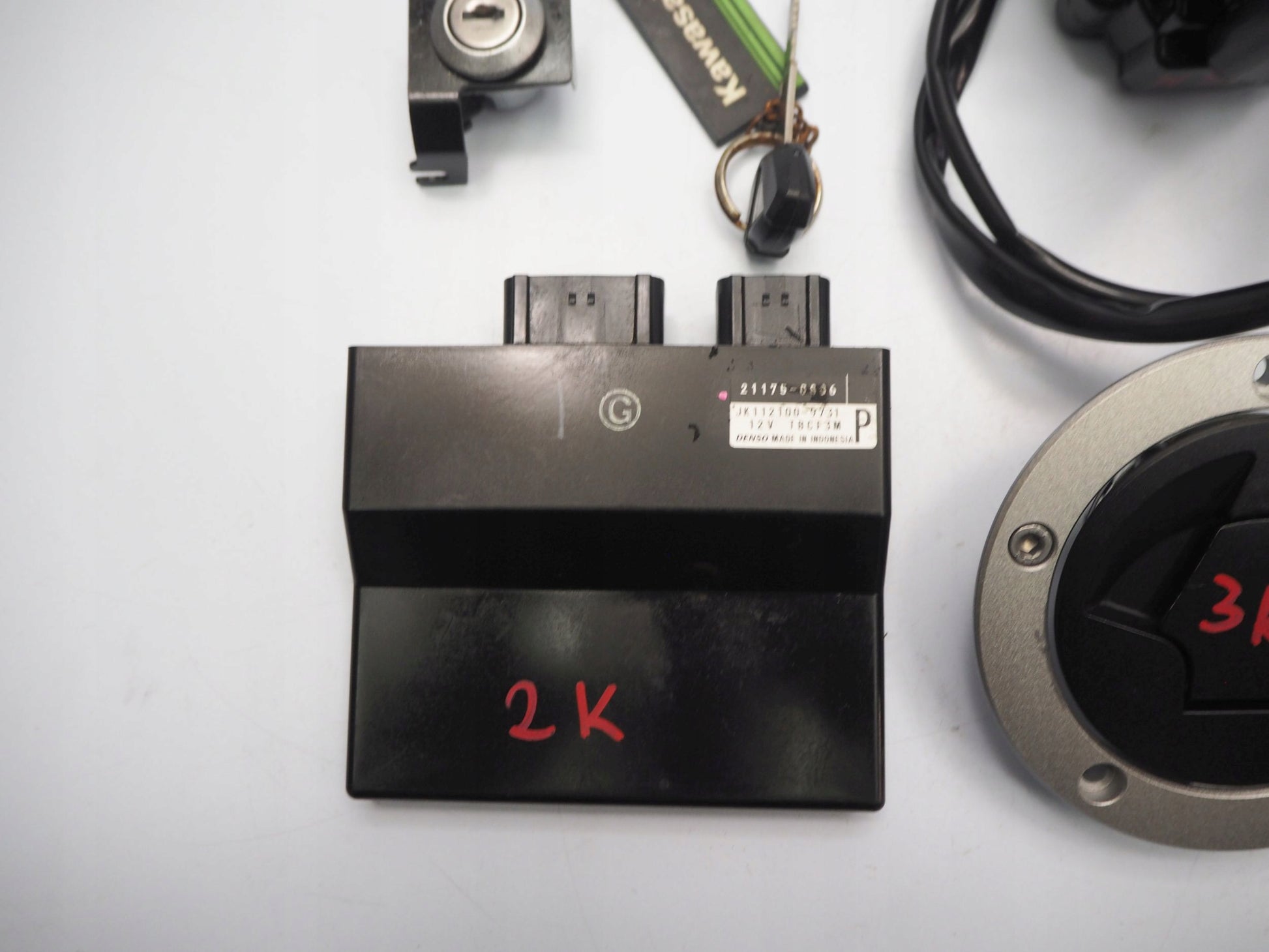 KAWASAKI Z-800 13-17 Schlosssatz Zündschloss Lock Set 10