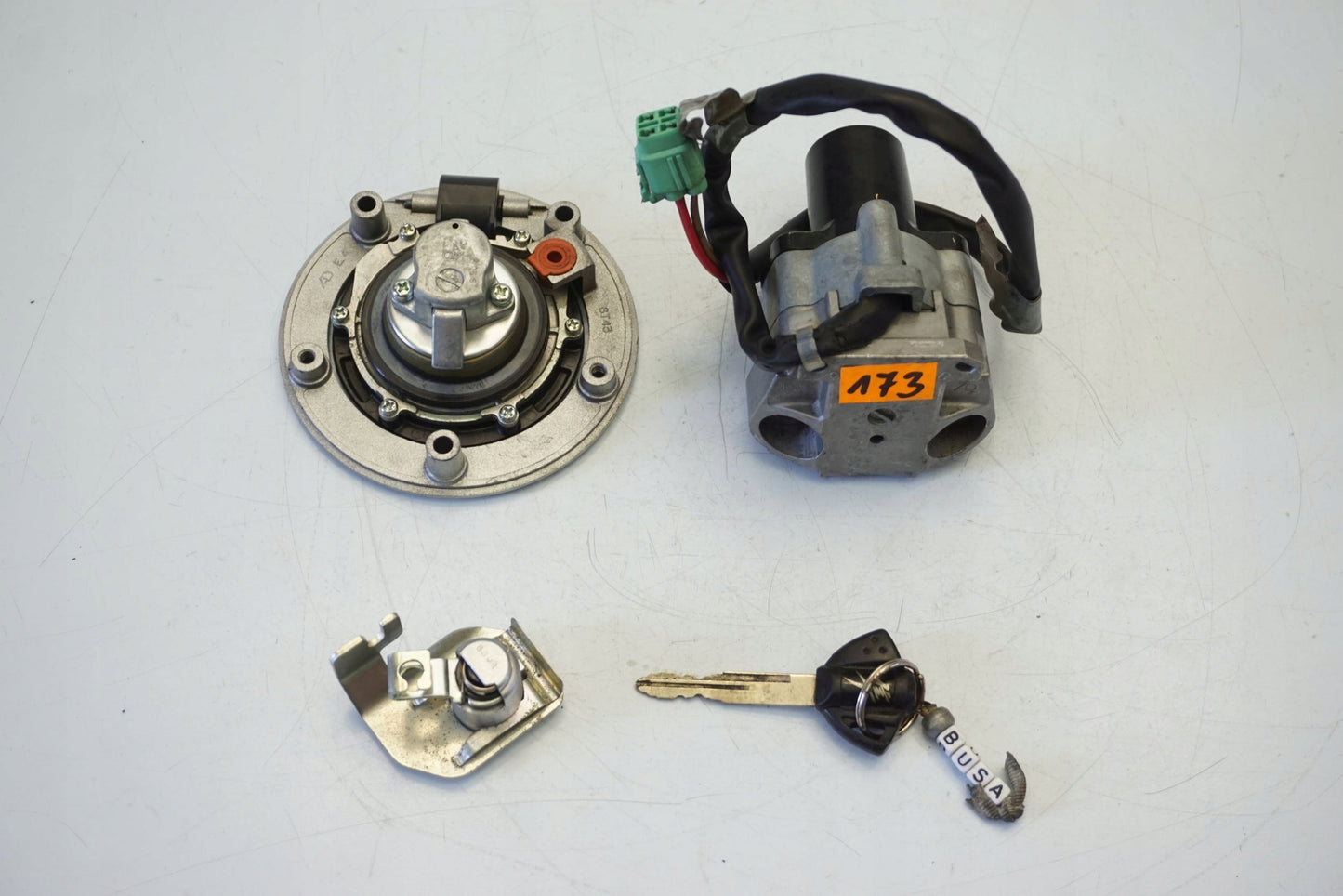 SUZUKI GSX-R 1300 HAYABUSA 08-16 Schlosssatz Zündschloss Lock Set