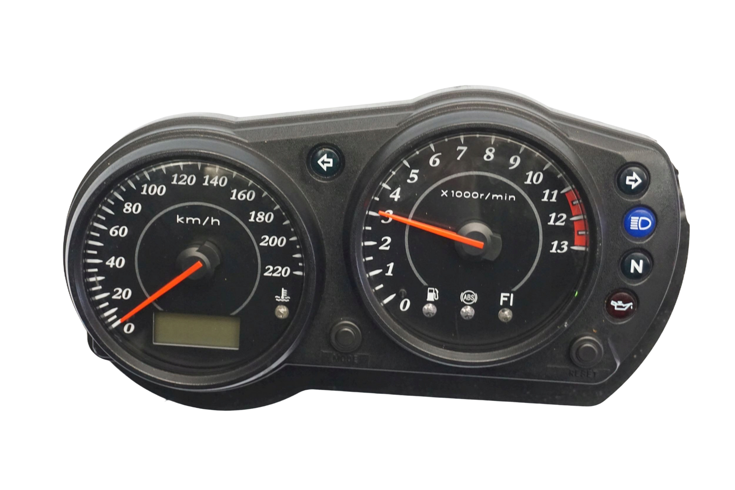 KAWASAKI ER-6F 05-08 Tacho Tachometer Cockpit Speedometer ABS 1