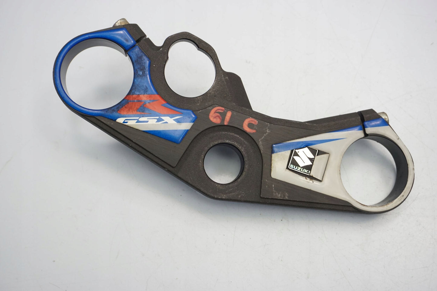 SUZUKI GSX-R 600 750 K8 K9 L0 obere Gabelbrücke Triple Clamp oben