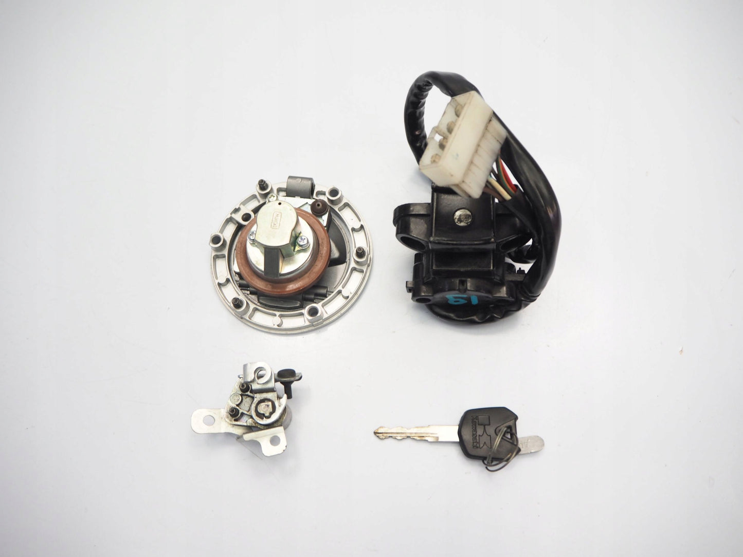 KAWASAKI Z-300 15-18 Schlosssatz Zündschloss Lock Set 9