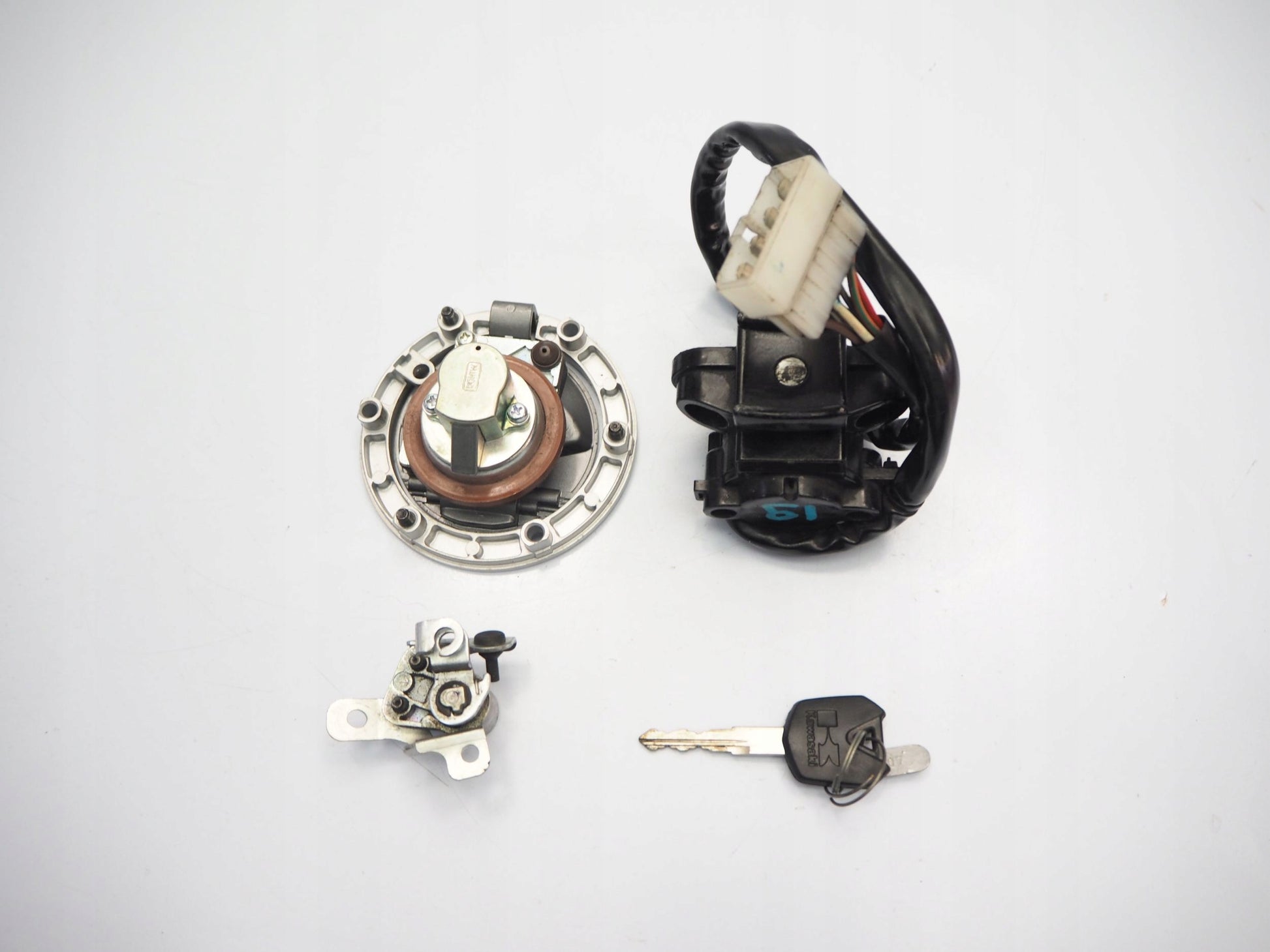 KAWASAKI Z-300 15-18 Schlosssatz Zündschloss Lock Set 9
