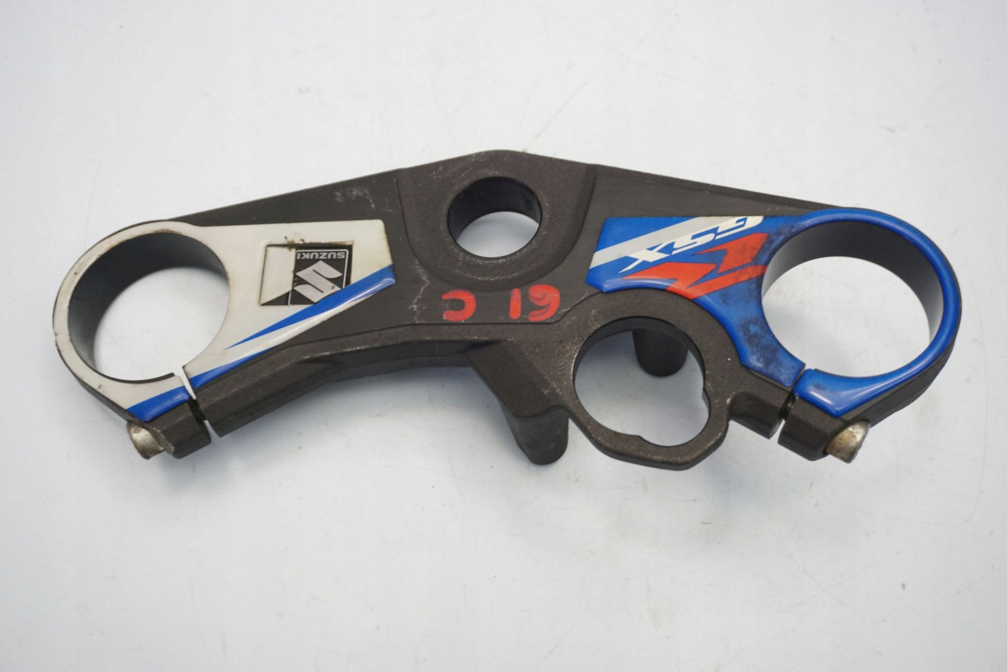 SUZUKI GSX-R 600 750 K8 K9 L0 obere Gabelbrücke Triple Clamp oben