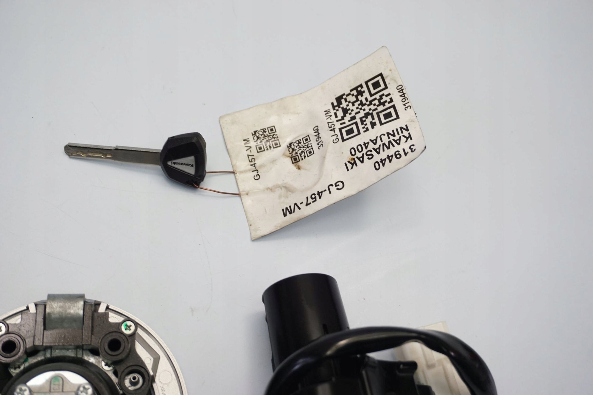 KAWASAKI NINJA 400 18- Schlosssatz Zündschloss Lock Set Tastenschloss-Set 2