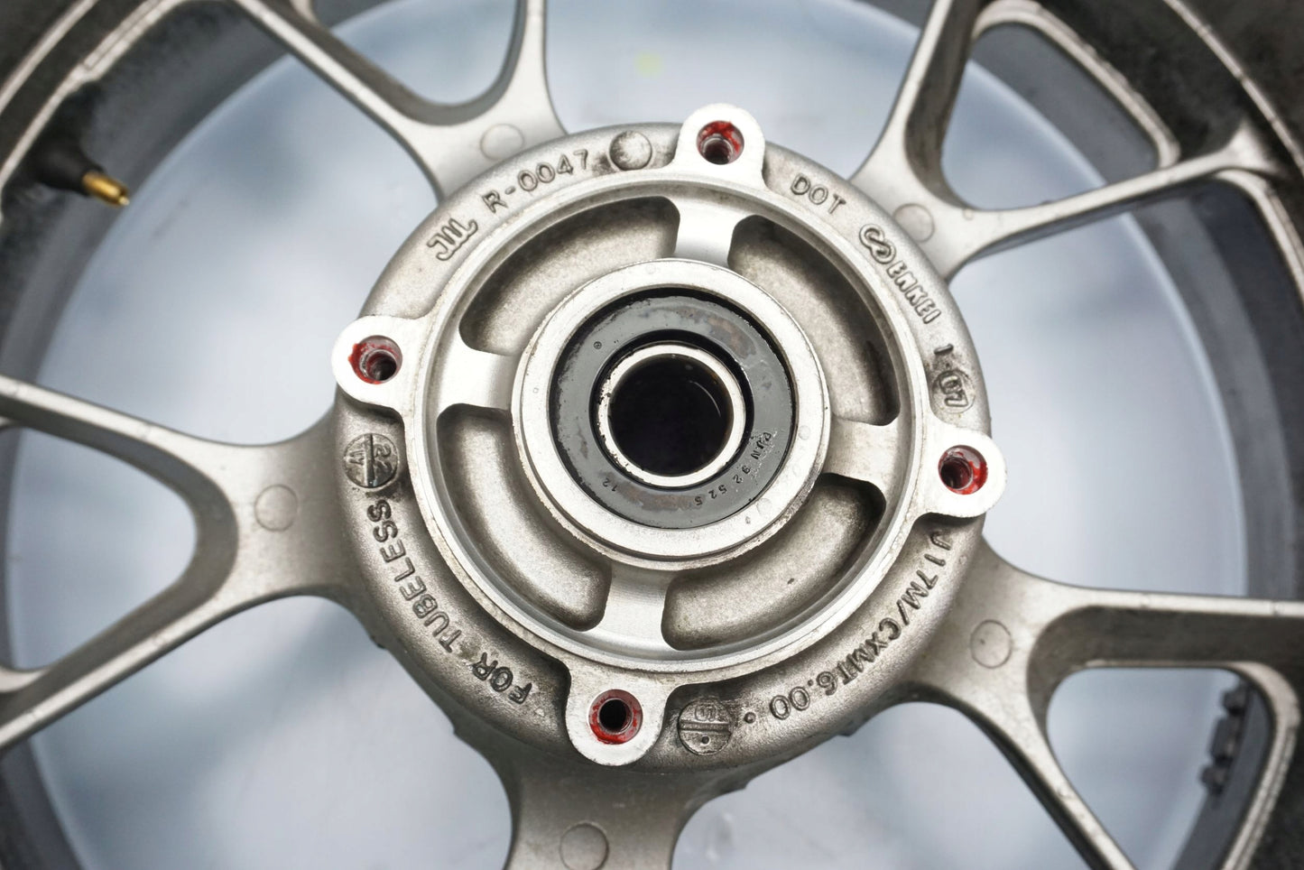 KAWASAKI ZZR-1400 05-11 Felge hinten Wheel Hinterrad 7