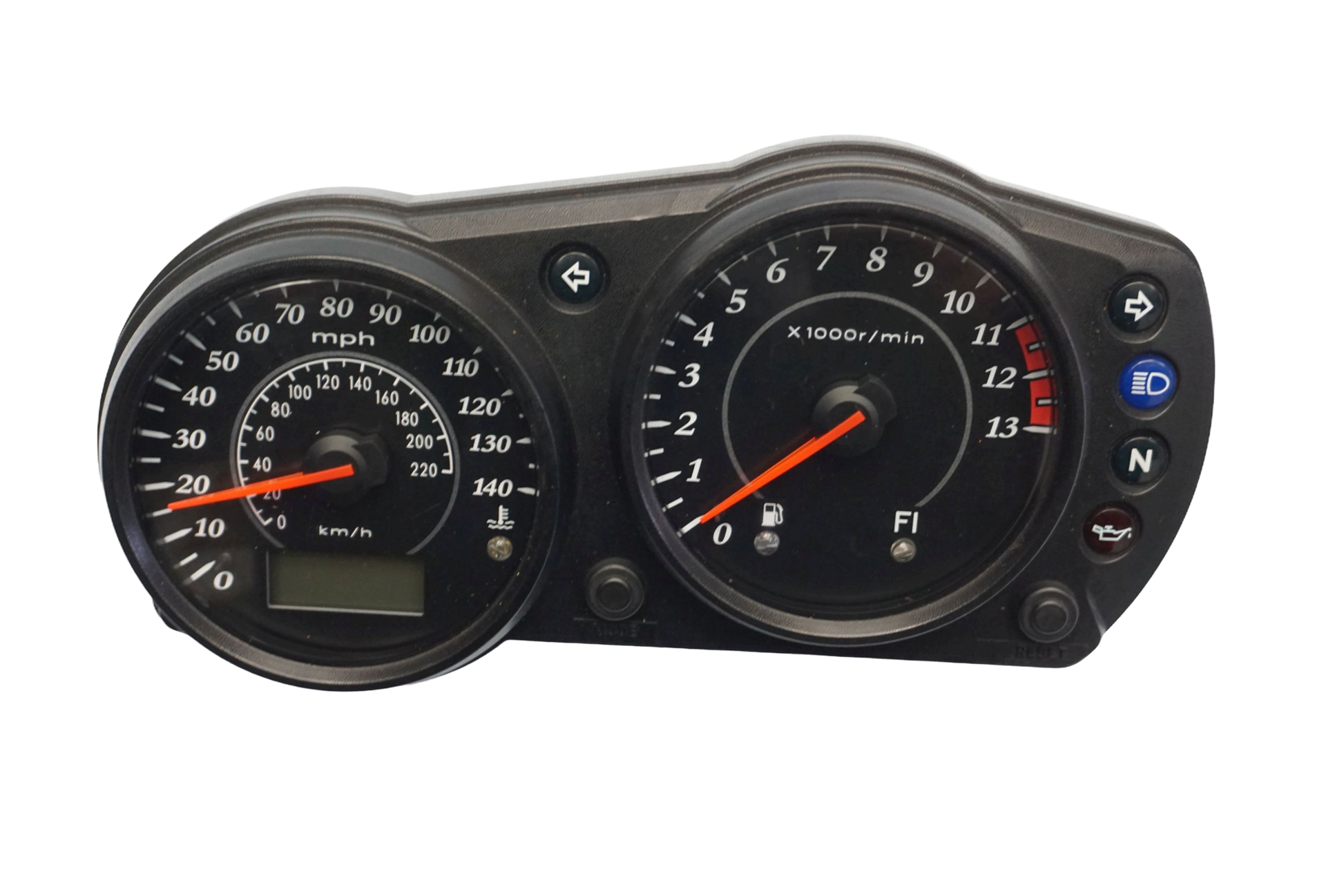 KAWASAKI ER-6F 05-08 Tacho Tachometer Cockpit Speedometer 1