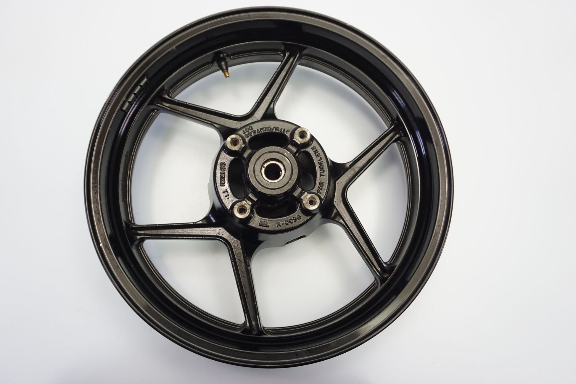 KAWASAKI ER-6F 650 12-17 Felge hinten Wheel Hinterrad 10